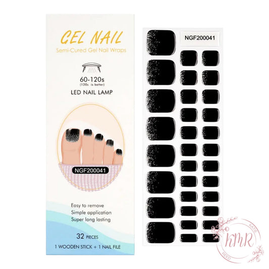 Heather Premier Gel Pedicure Wrap