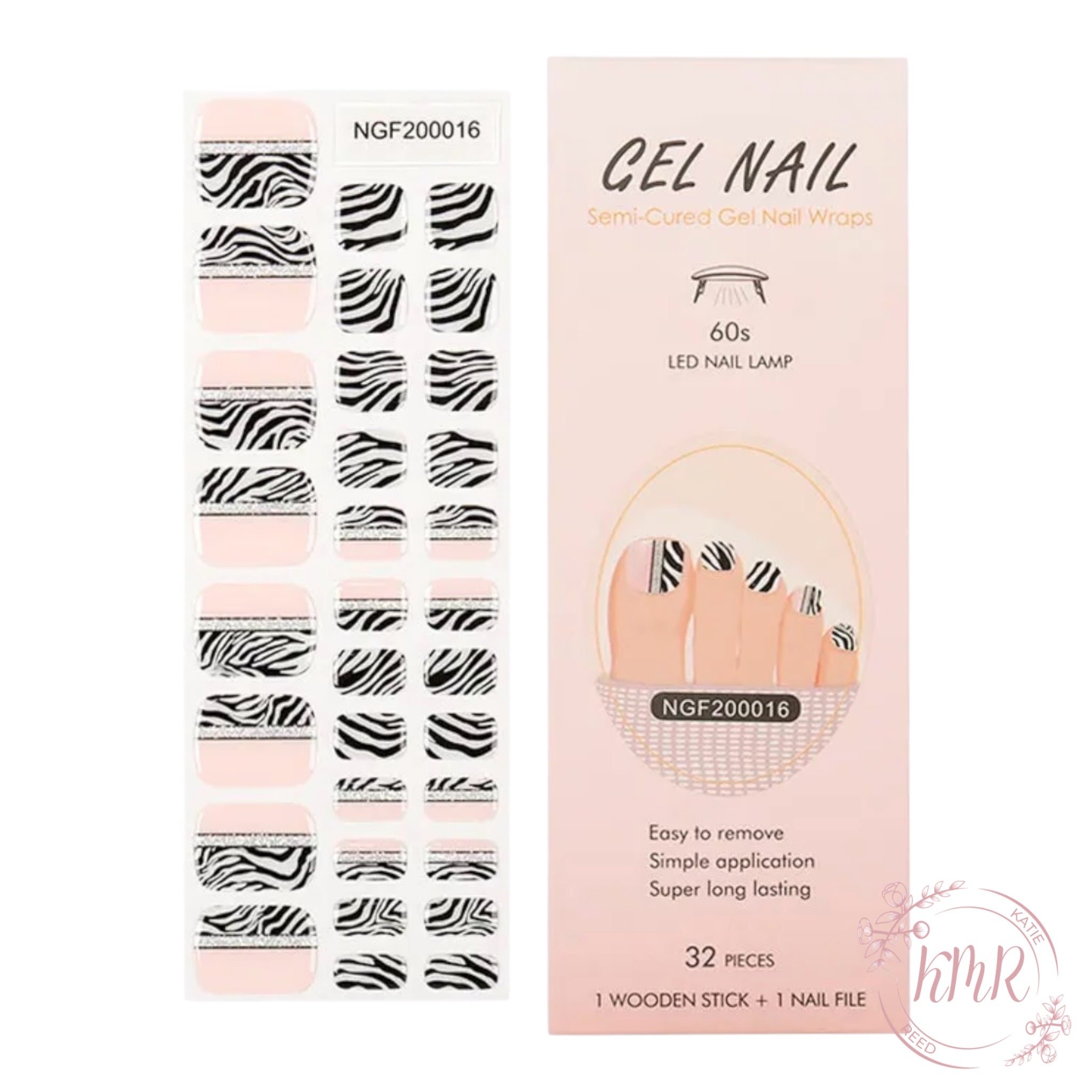 Meadow Premier Gel Pedicure Wrap