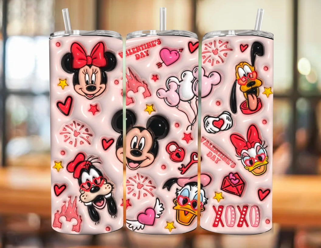 Happiest Valentine’s pals tumbler