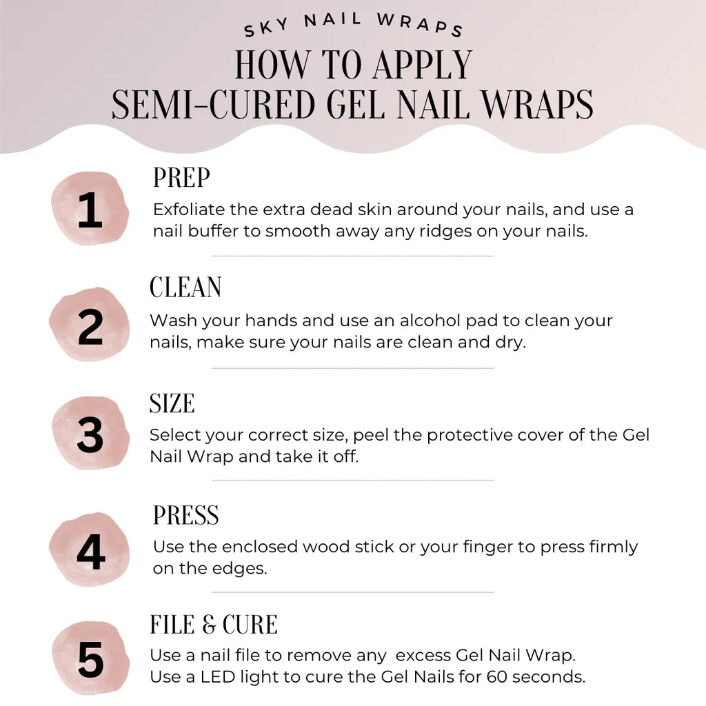Balthasar Basic Gel Nail Wrap