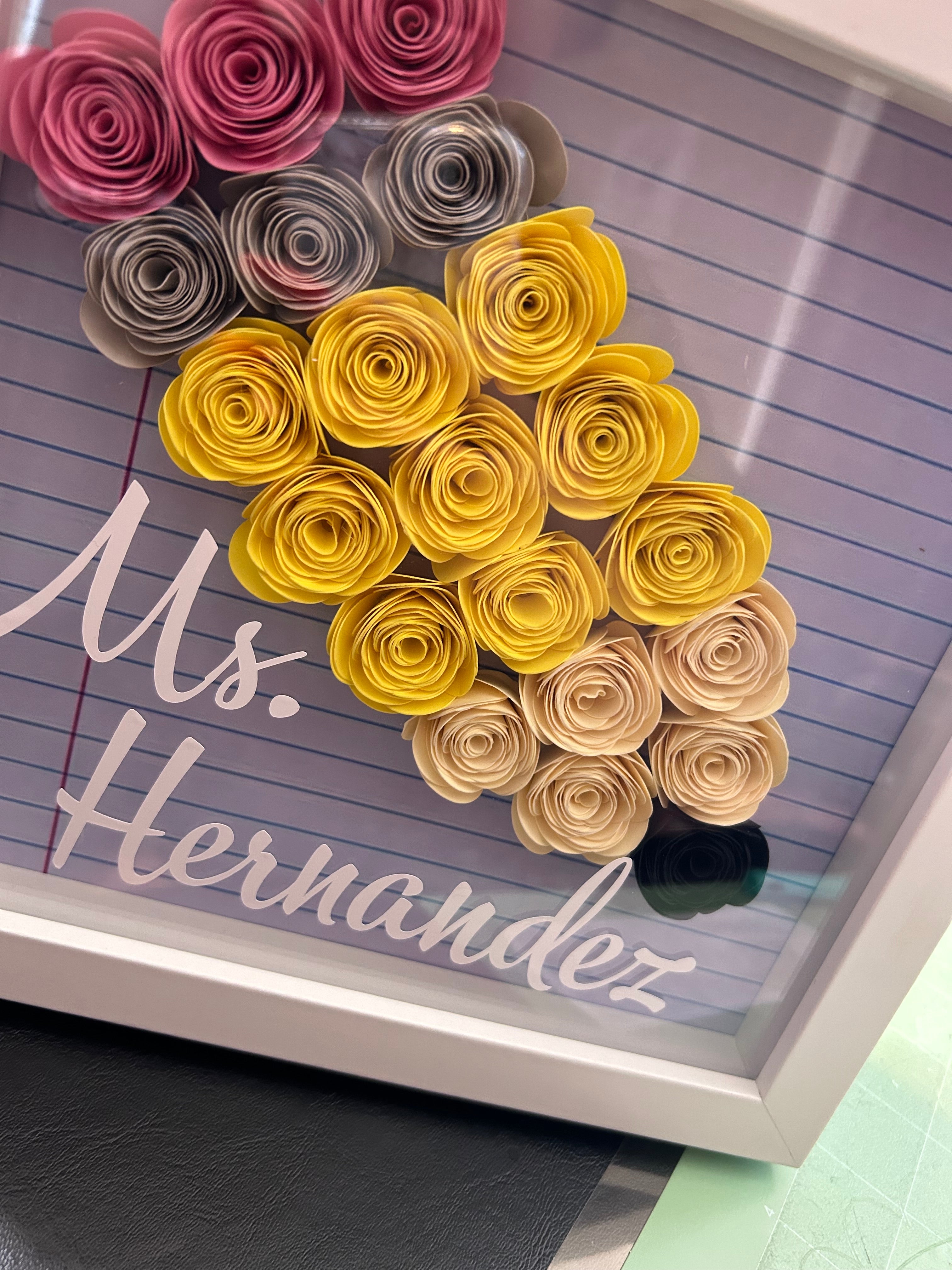 Teacher Shadow Box