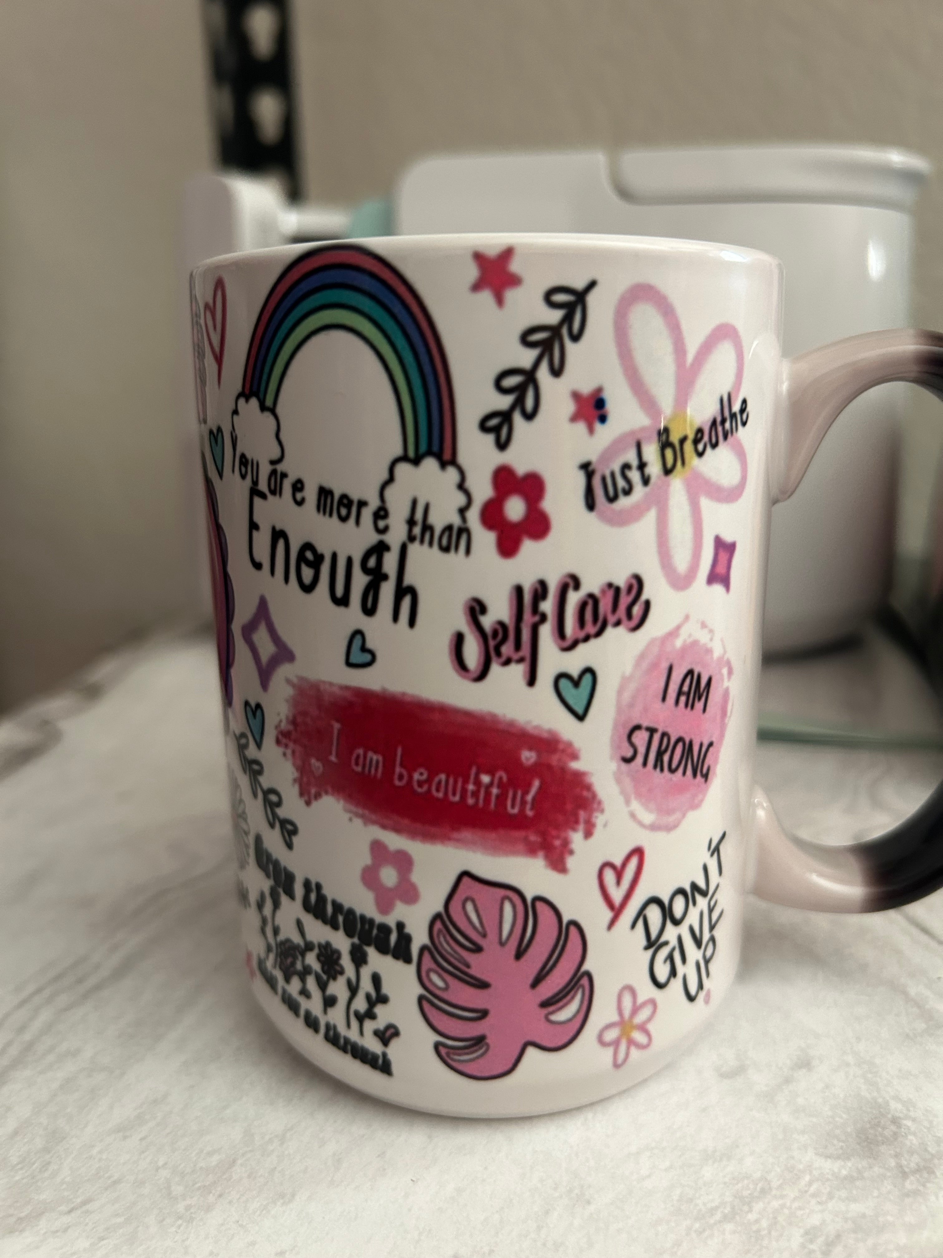 Positivity Mug 15oz (color changing)