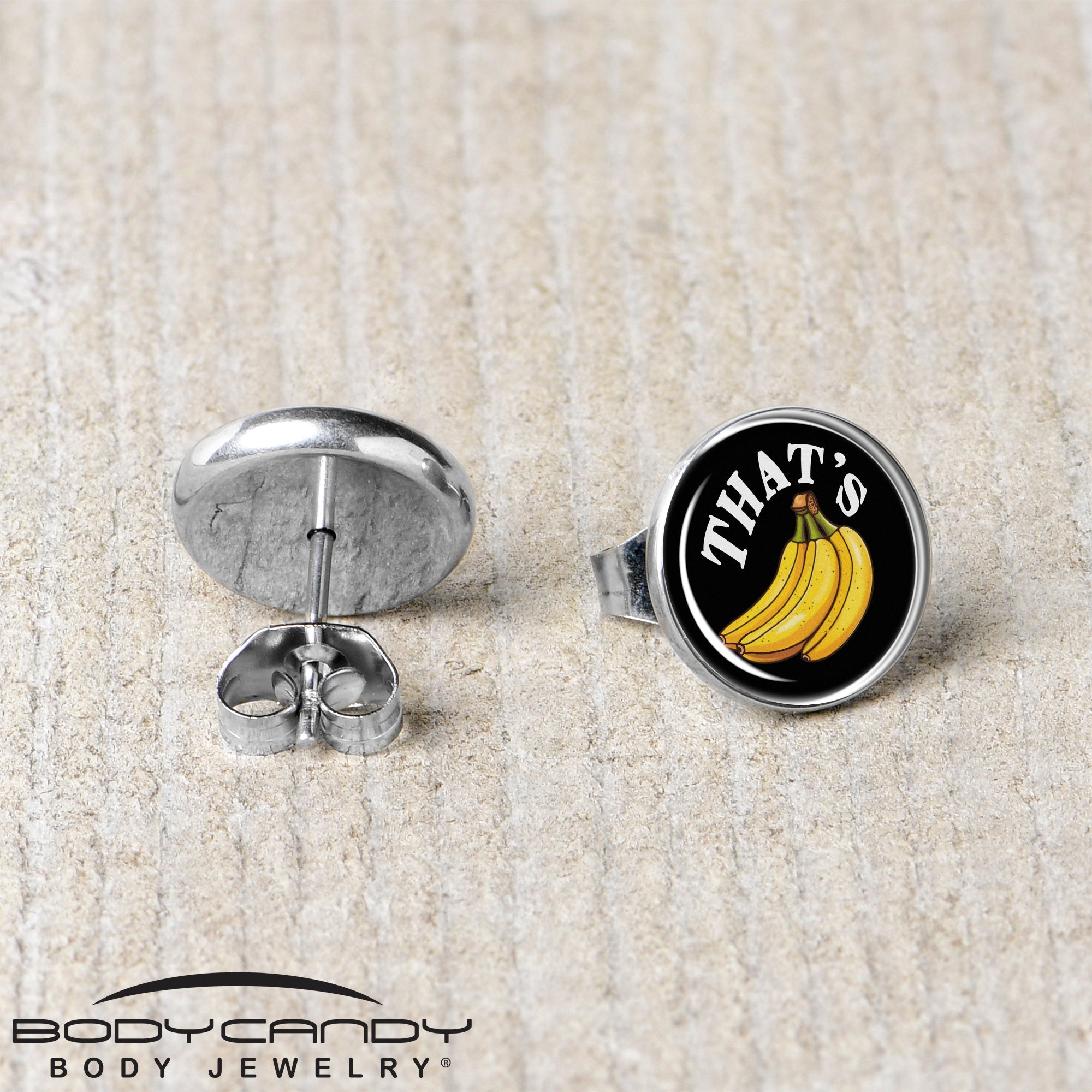 That is Bananas Stud Earrings by Onyx O