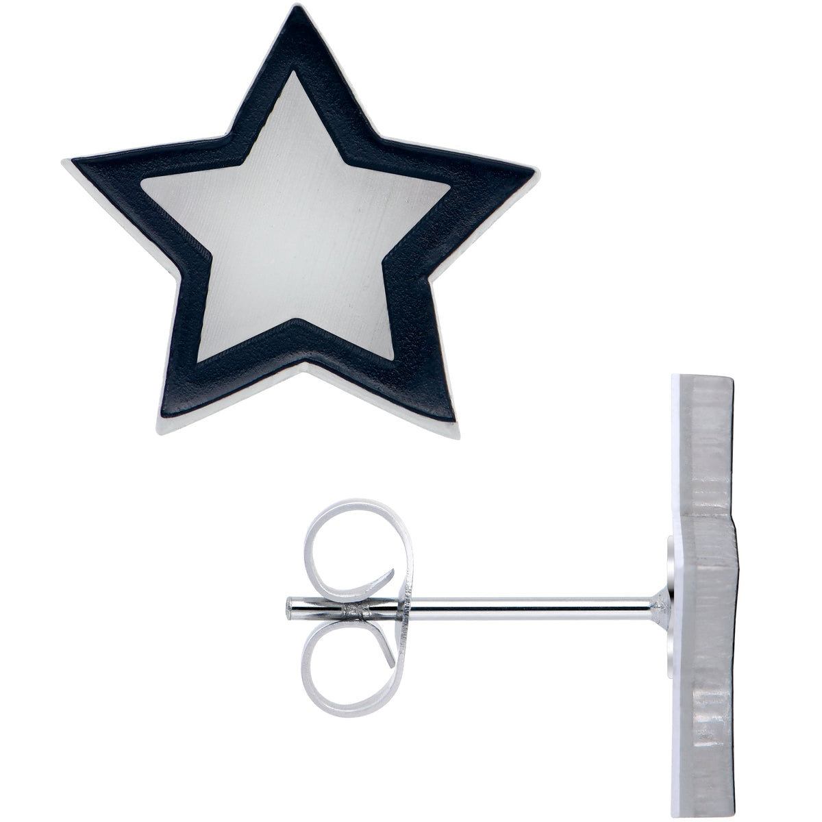Shining Stars Glow in the Dark Stud Earrings by Onyx O