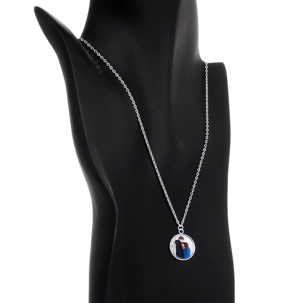 Custom Full Color Photo Pendant Necklace