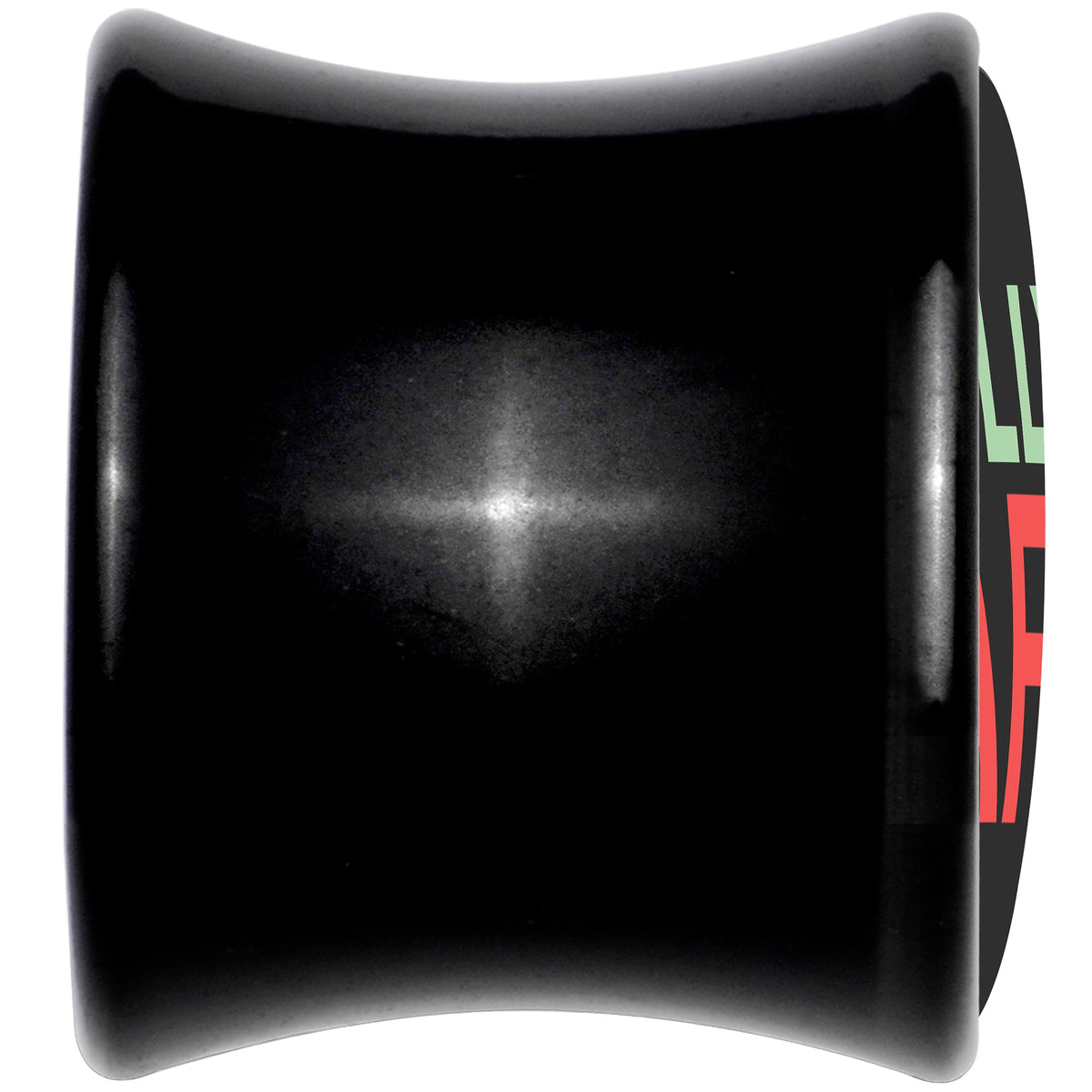 Jolly AF Festive Holiday Christmas Acrylic Saddle Plug Set by Onyx O
