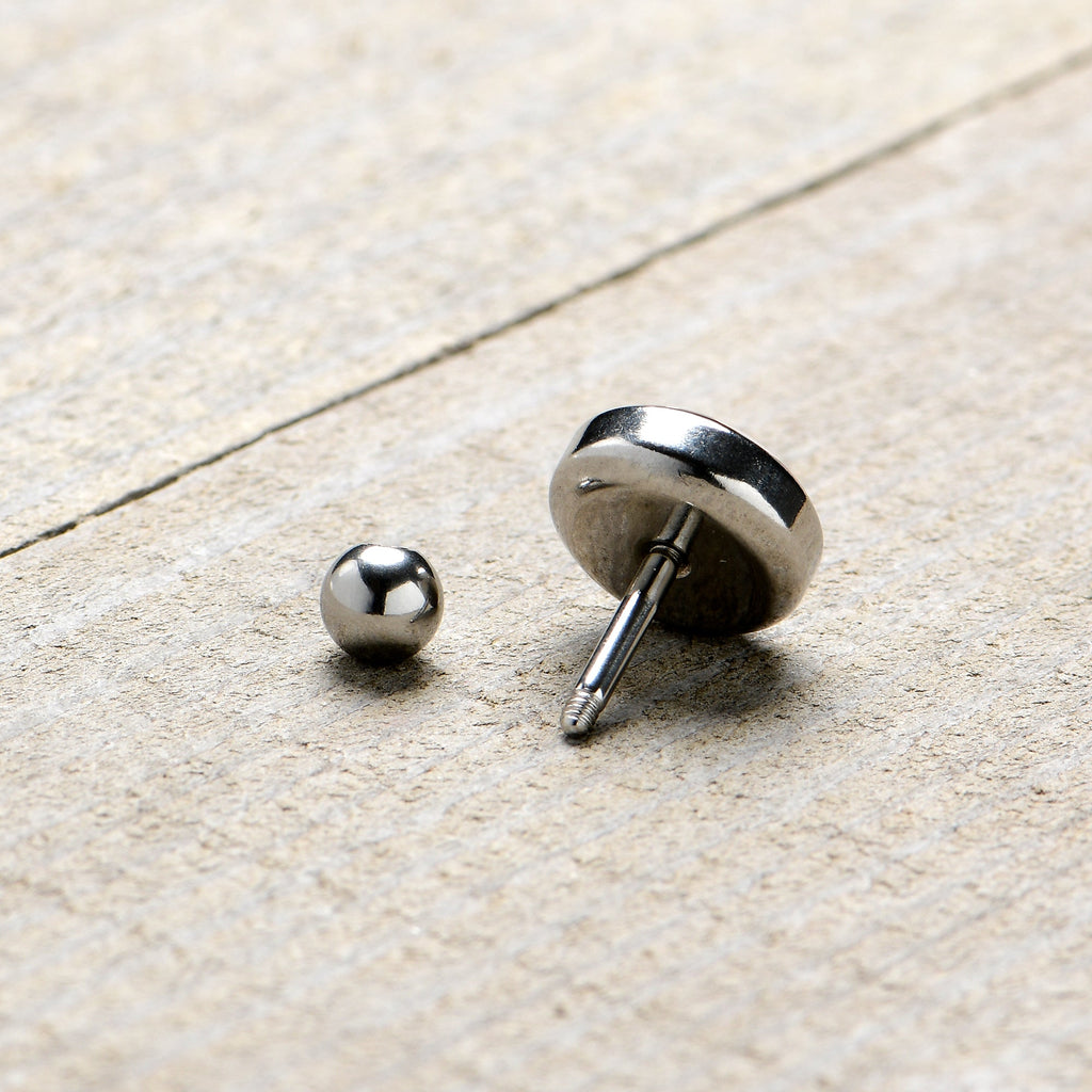 16G 1/4 Snowfall Holiday Penguin Tragus Cartilage Earring by Onyx O