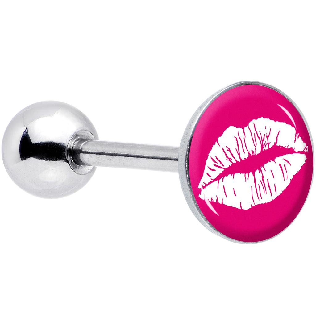 Red Hot Lips Barbell Tongue Ring by Onyx O