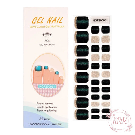Ash Premier Gel Pedicure Wrap