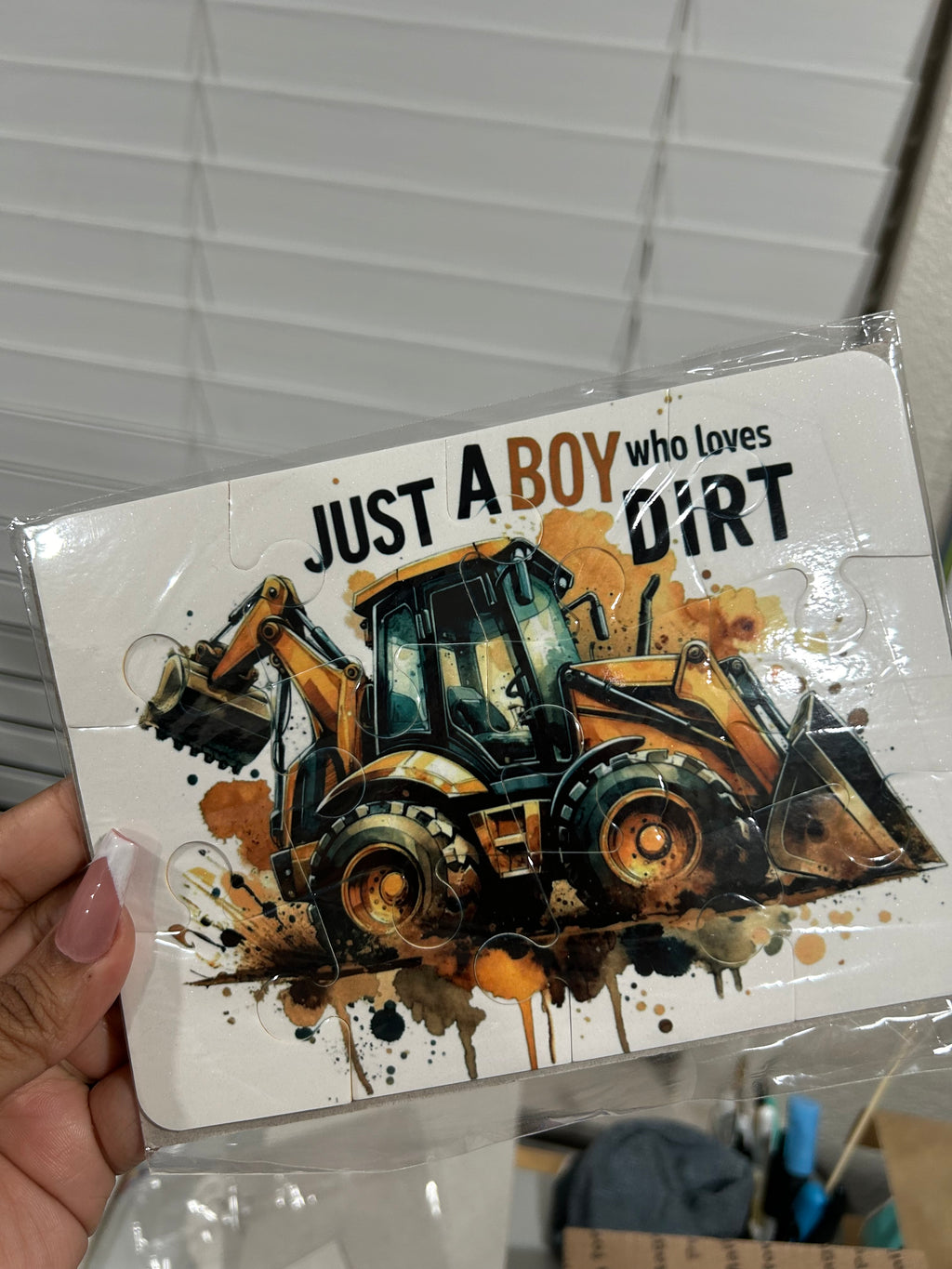 Just a Boy who loves dirt puzzle