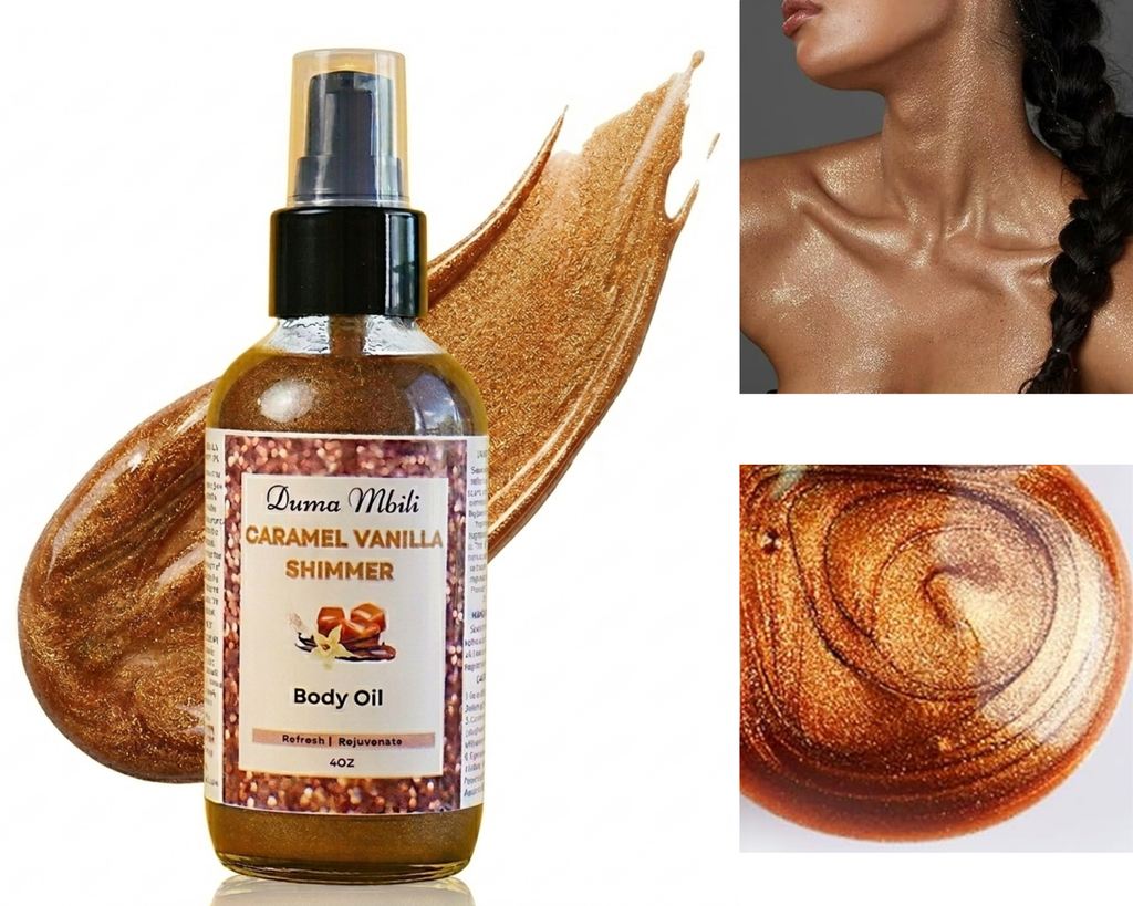Caramel Vanilla Shimmer Body Oil
