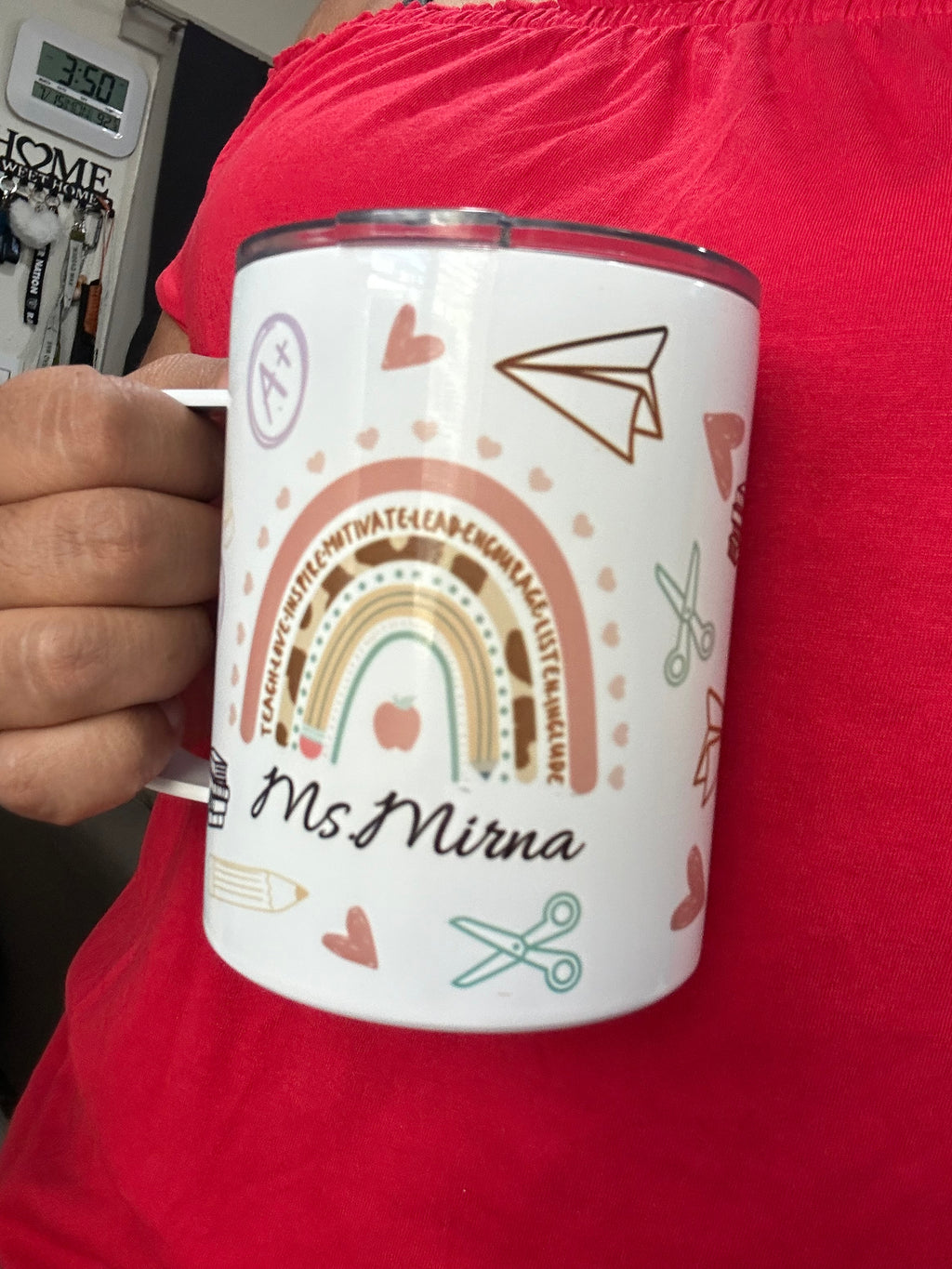 Teachers Inspire portable mug