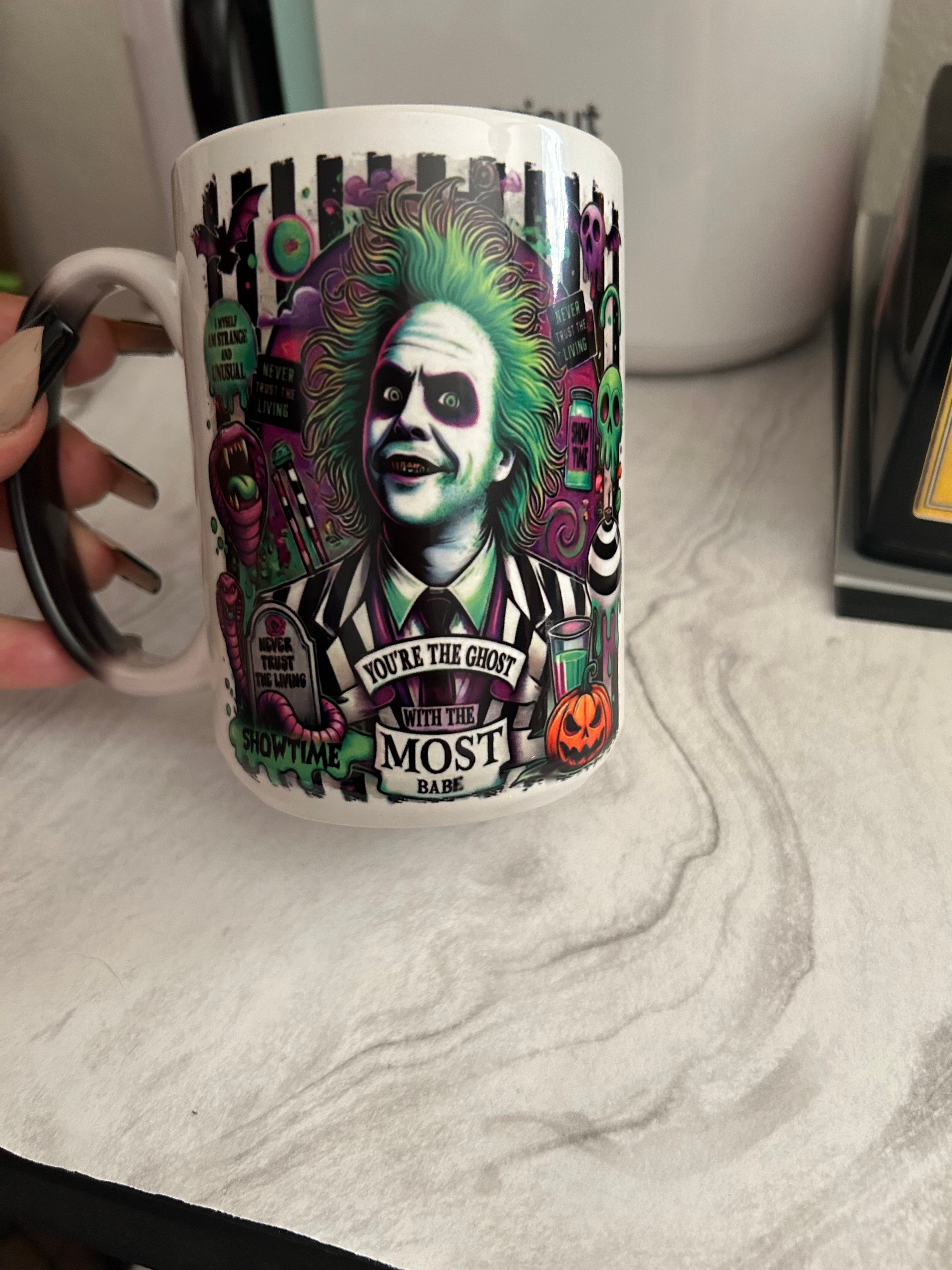 Ghost with the Most Mug 15oz (color changing)