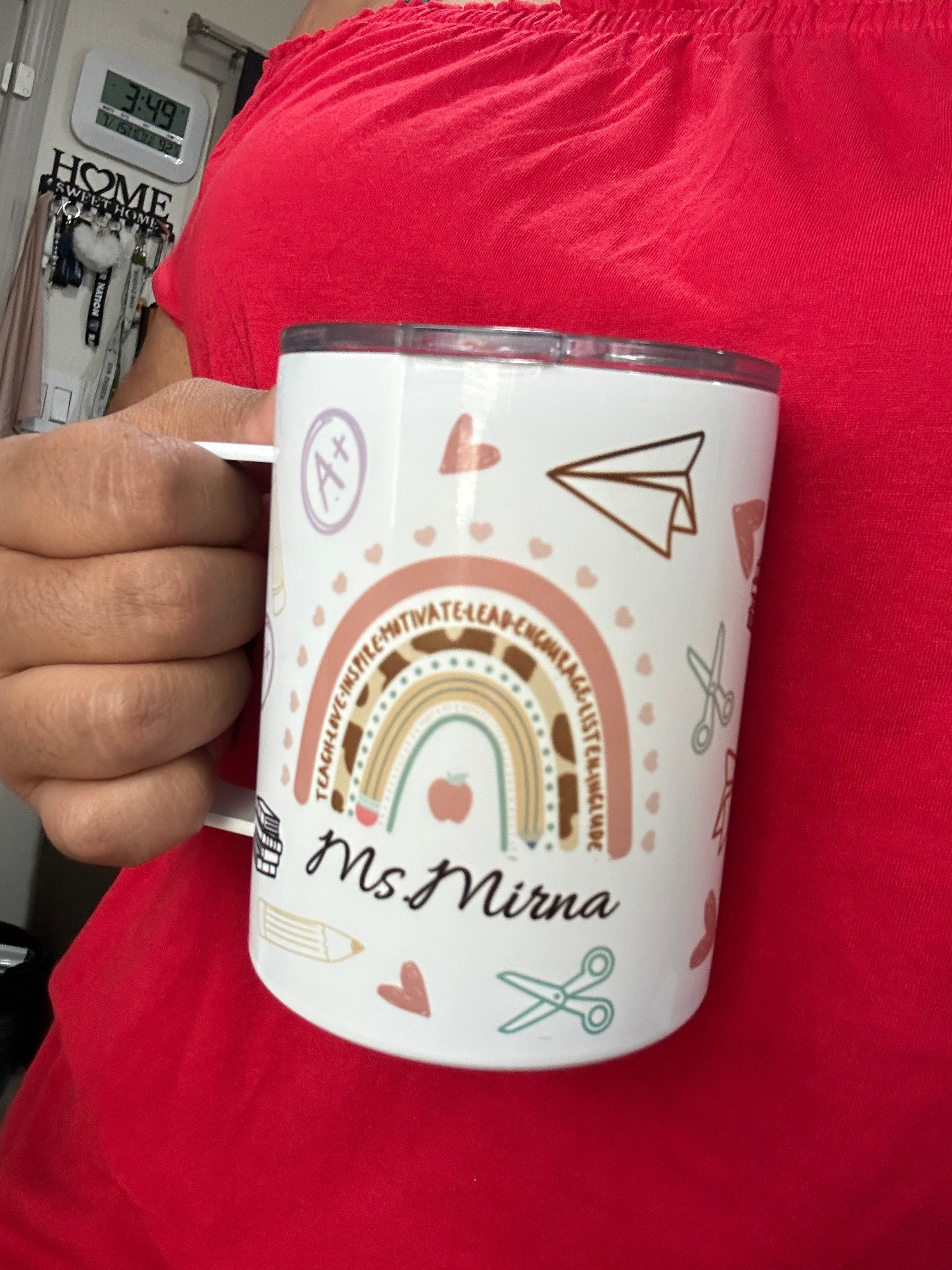 Teachers Inspire portable mug