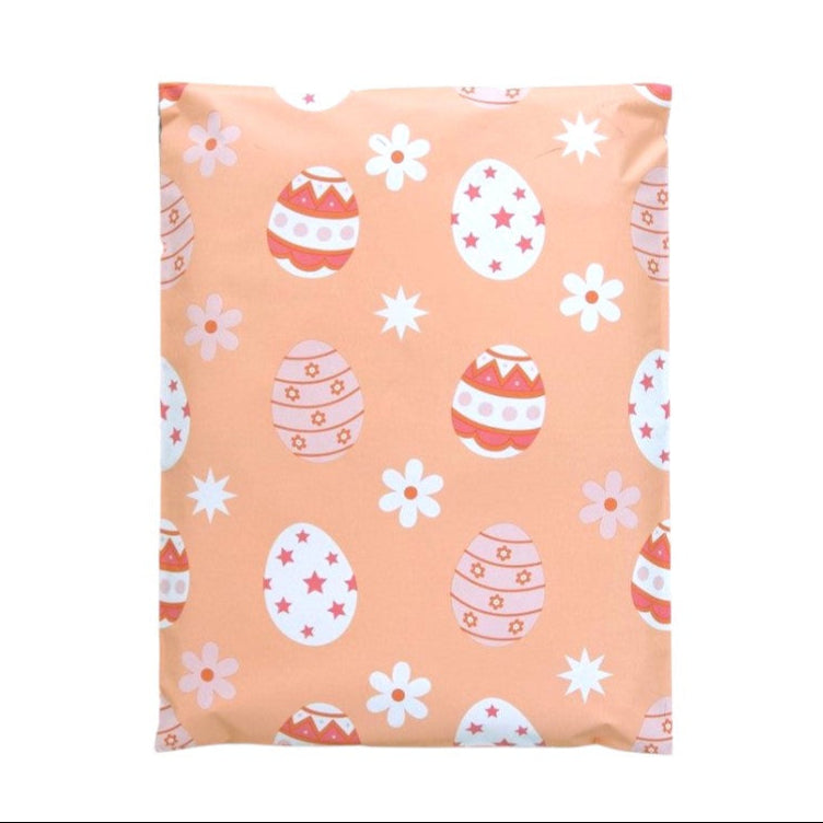 Easter Egg Poly Mailers Size 10x13 Spring Shipping Bags