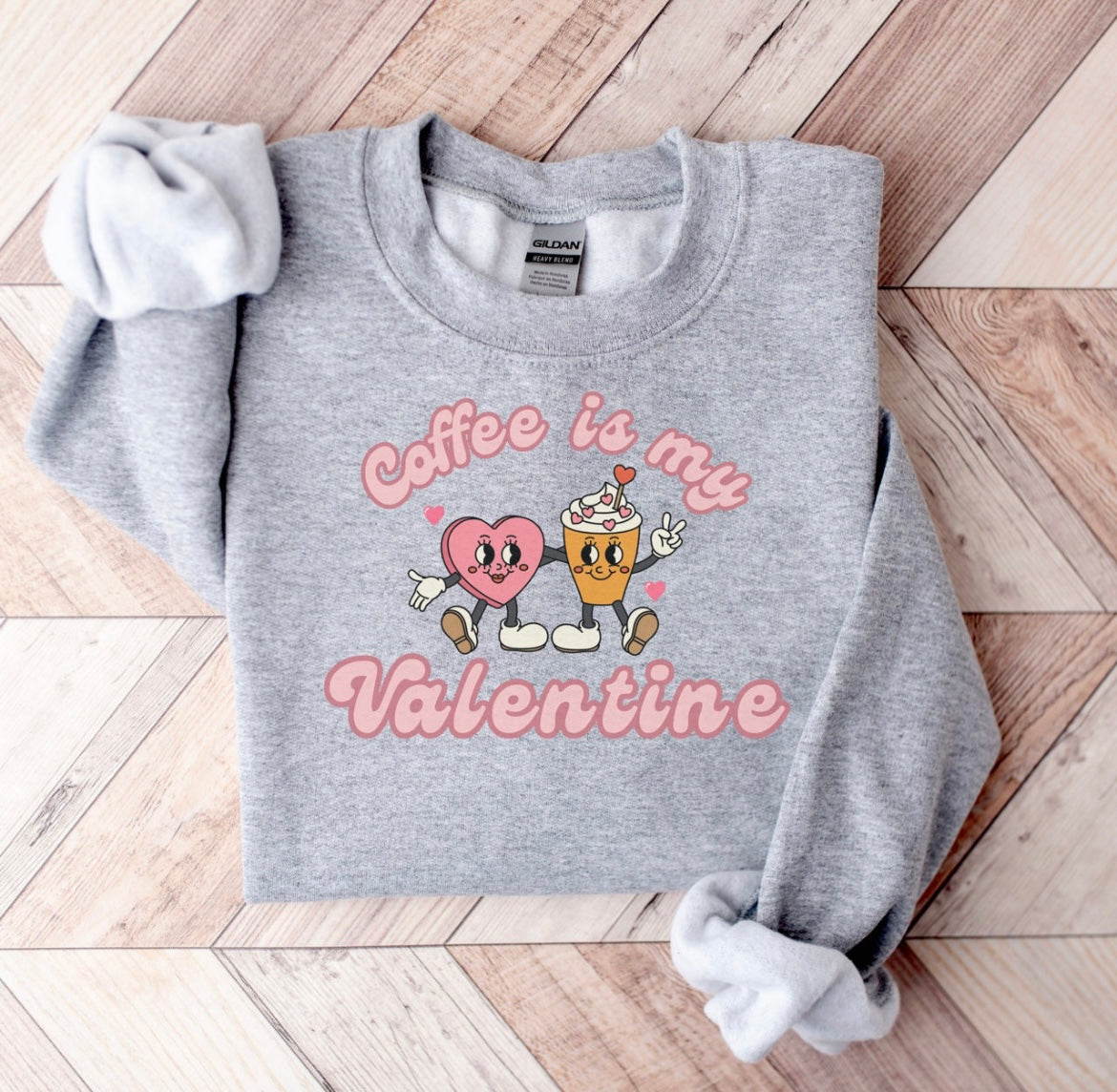 Coffee is my Valentine Sweater