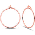 Tiny Hoop Earrings 14k Rose Gold Filled Handmade Huggie Hoop Earrings
