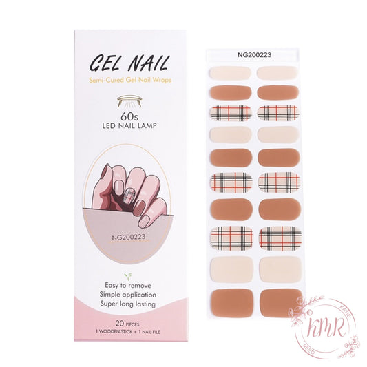 Apple Premier Gel Nail Wrap