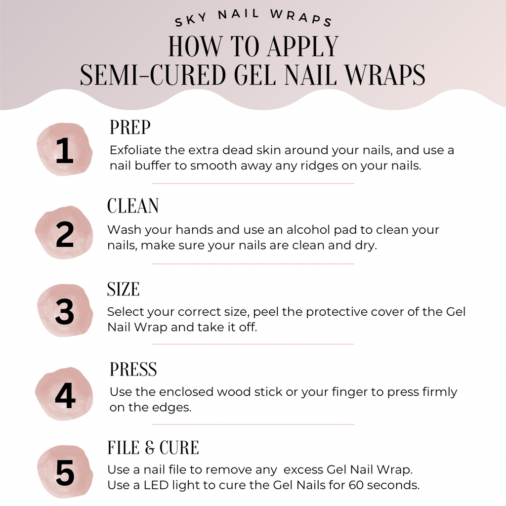 Jubal Premier Gel Nail Wrap