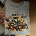 Just a boy who loves dirt T-shirt
