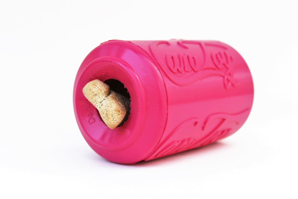 Puppy Can Toy Rubber Chew Toy for Teething Puppies | Treat Dispenser | USA Made