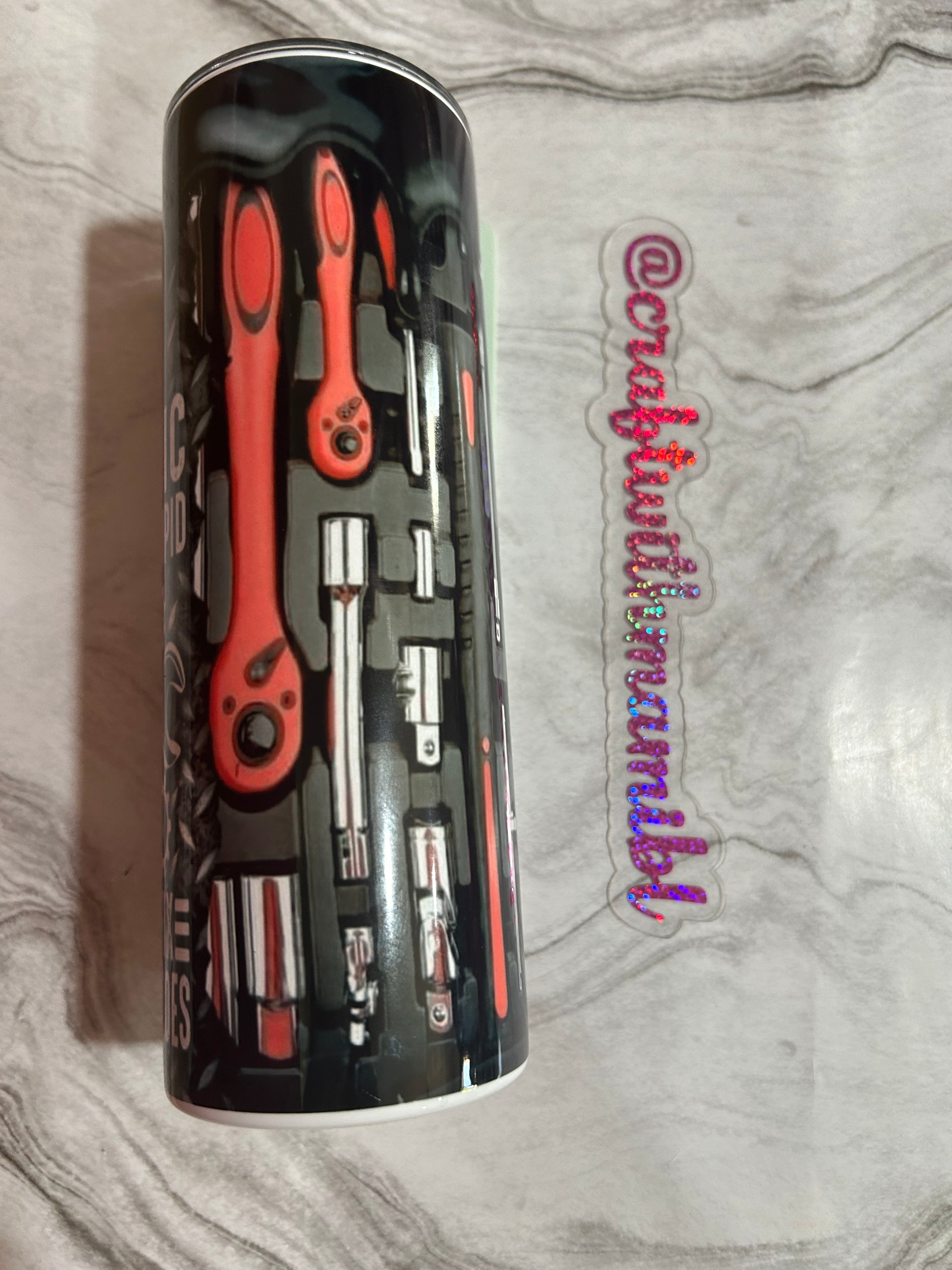 Mechanic's Cant fix Stupid 20oz Tumbler