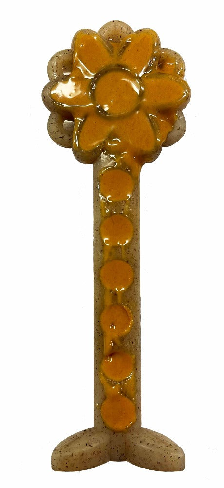 Flower Tower Nylon Chew Toy for Aggressive Chewers - USA Made Enrichment Toy