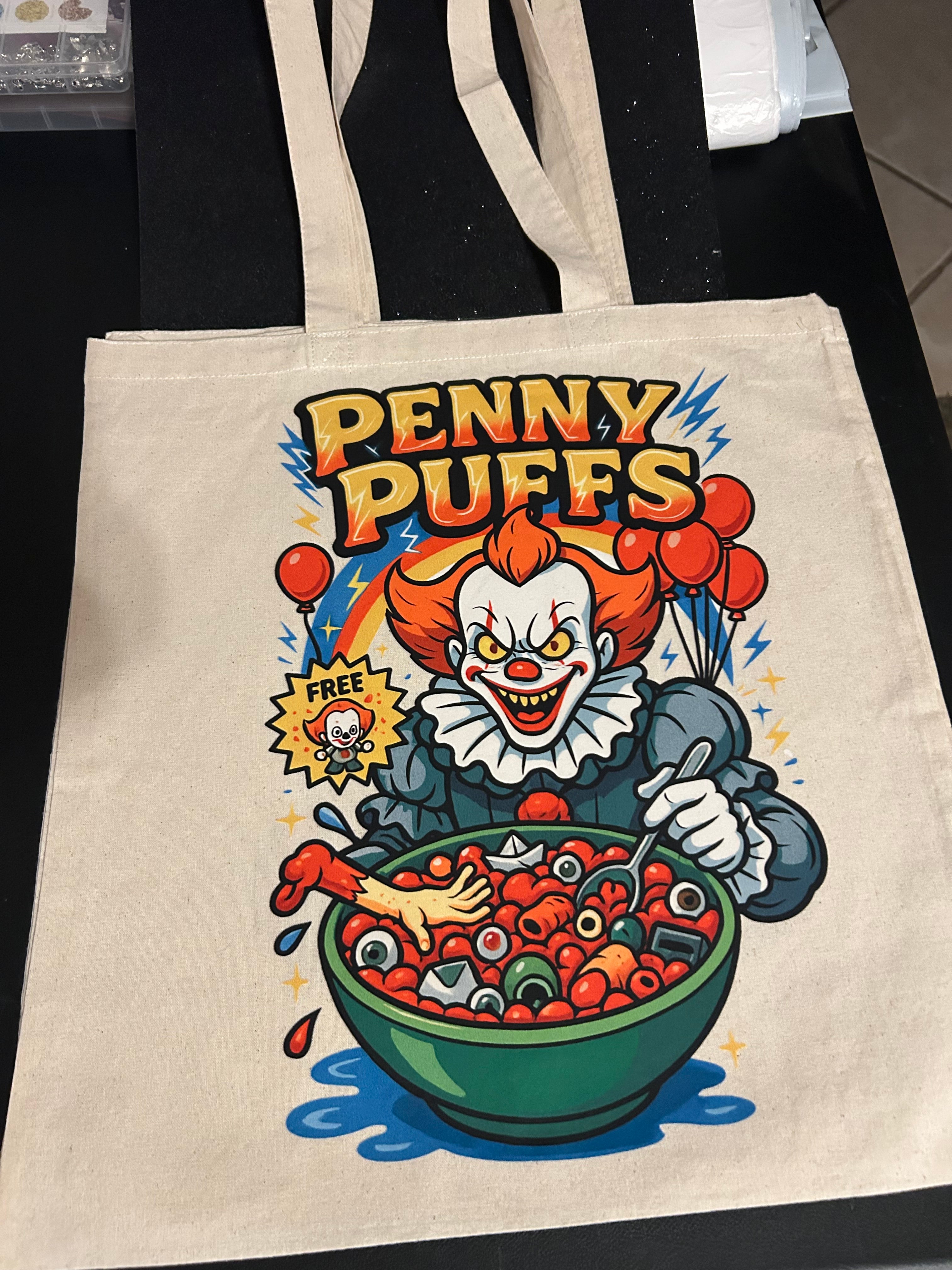 Horror Cereal Killers Tote Bags