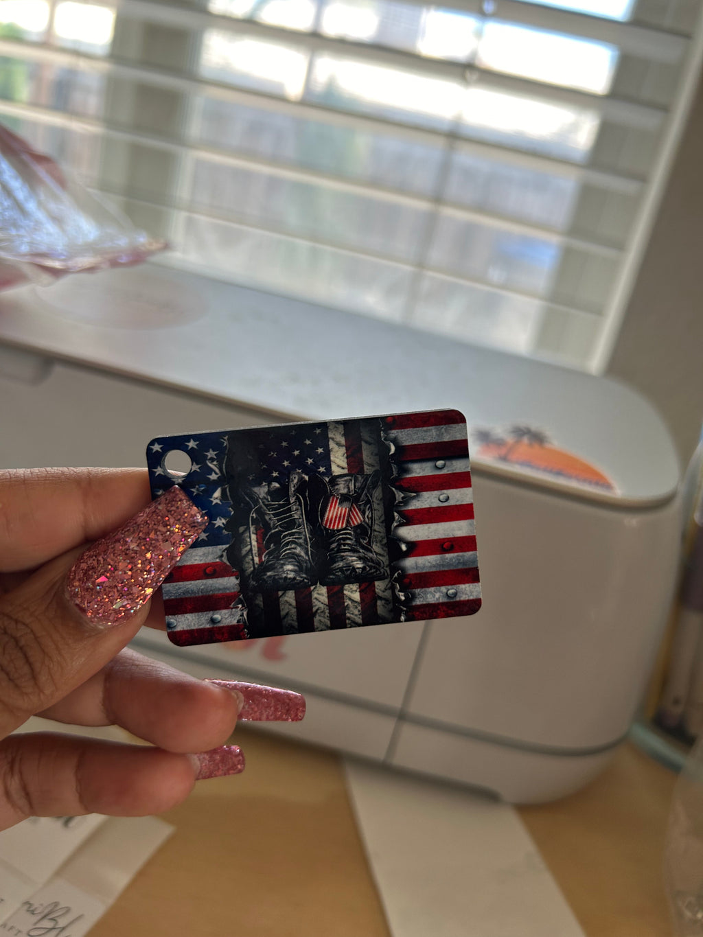 American Hero Key chain
