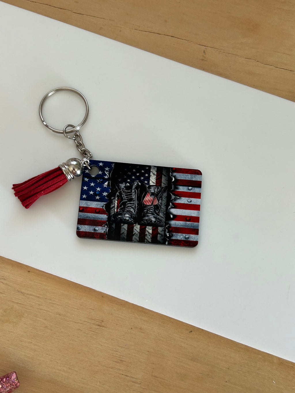 American Hero Key chain