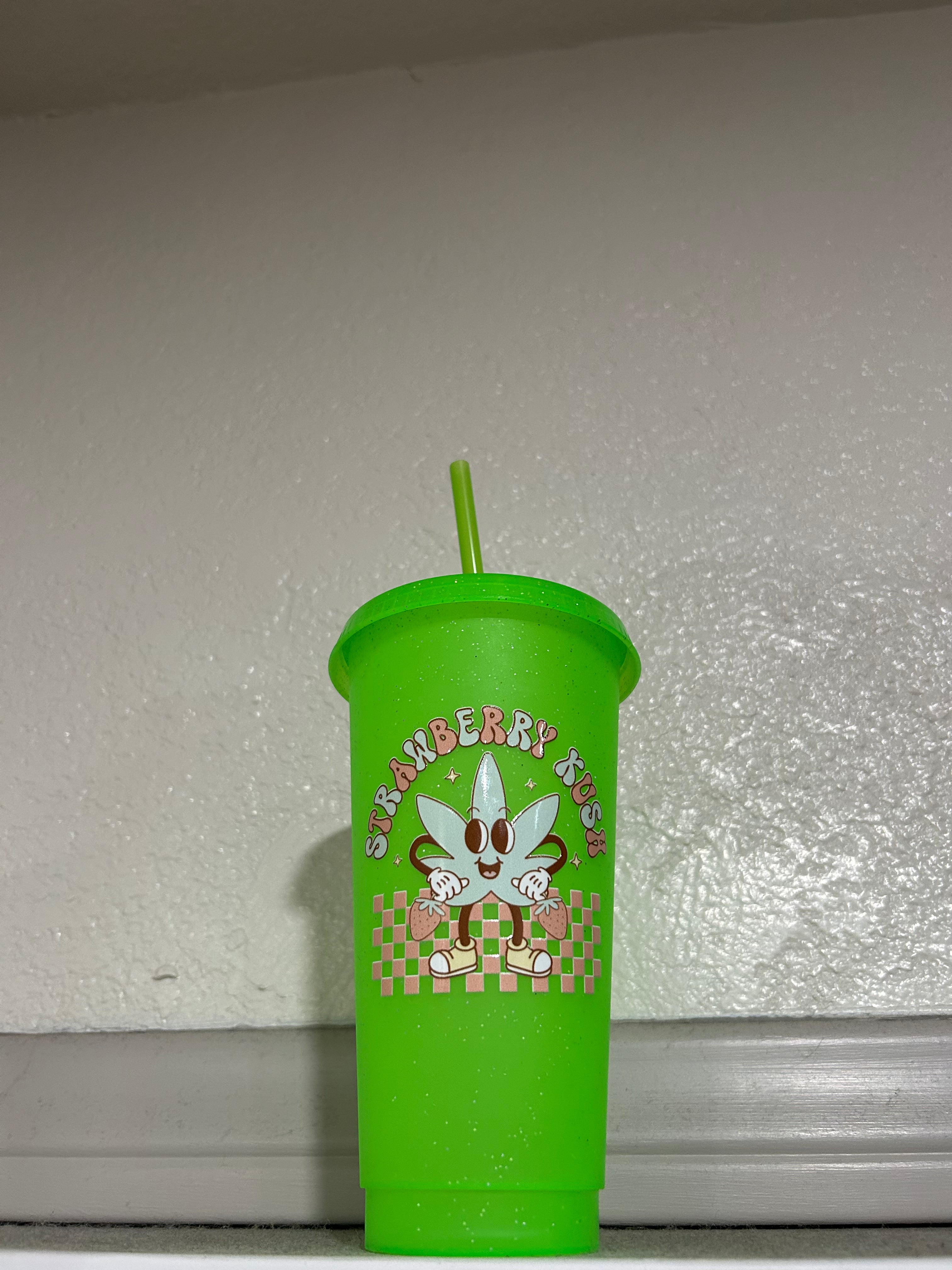 Kush Buddy 24oz plastic tumbler