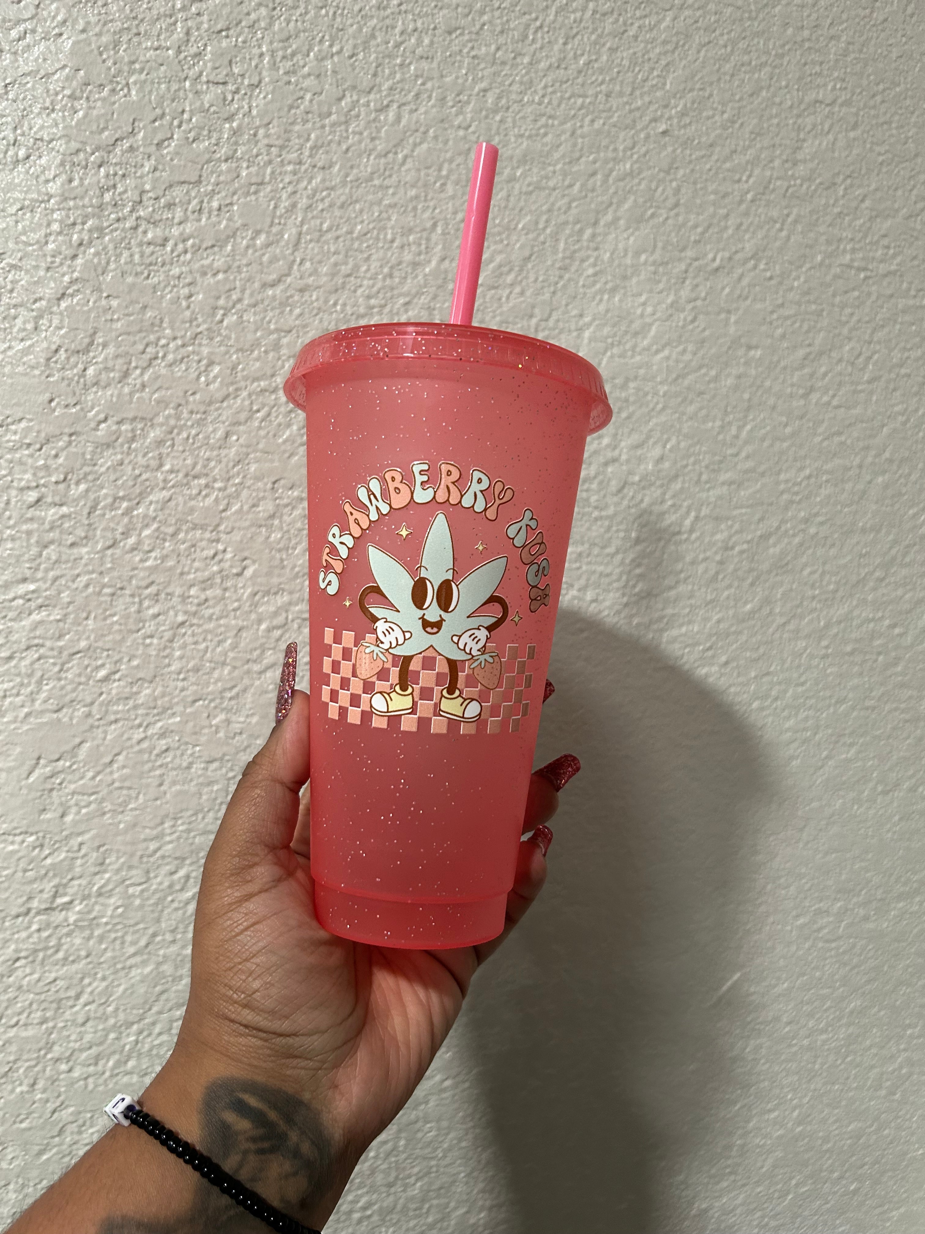 Kush Buddy 24oz plastic tumbler