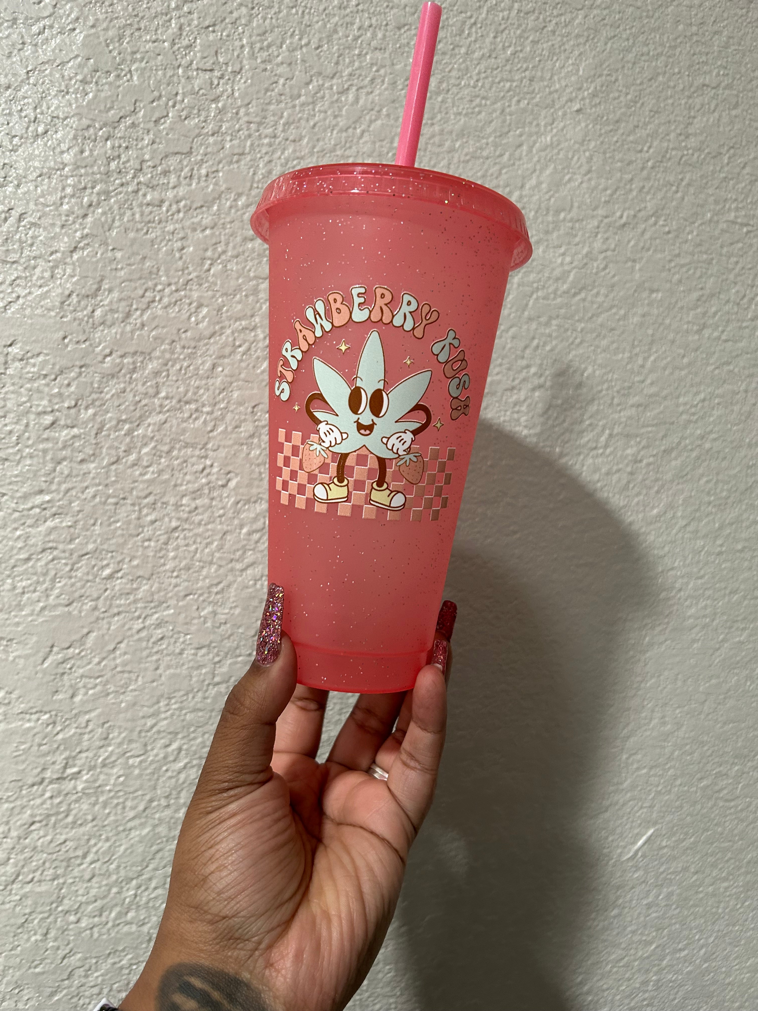 Kush Buddy 24oz plastic tumbler