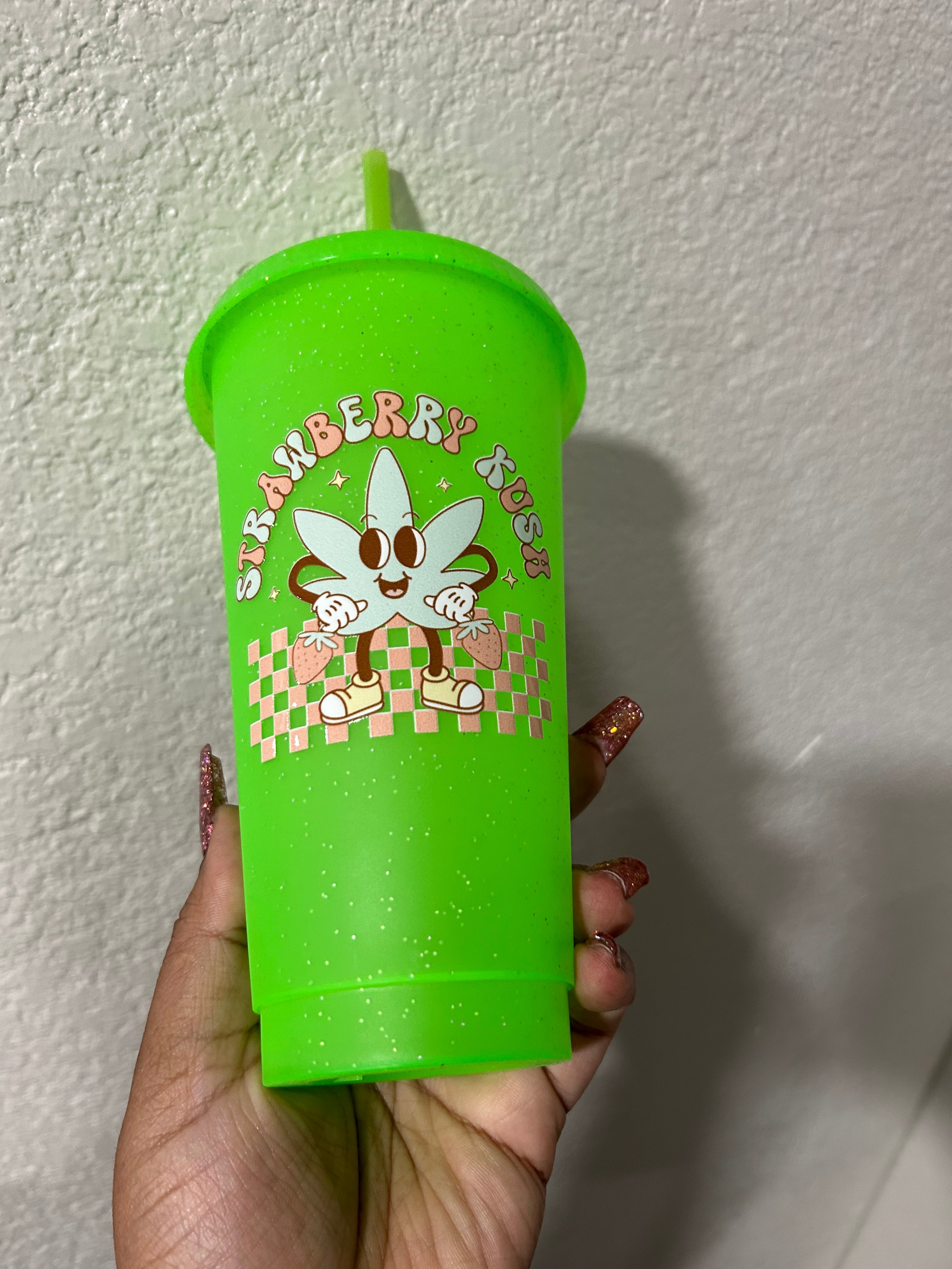 Kush Buddy 24oz plastic tumbler