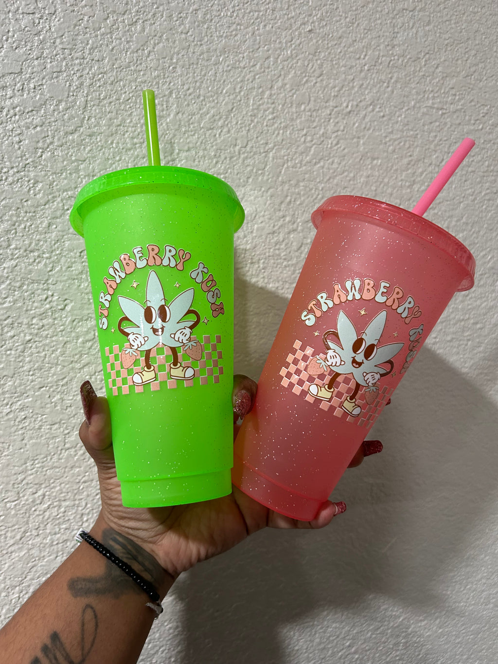 Kush Buddy 24oz plastic tumbler