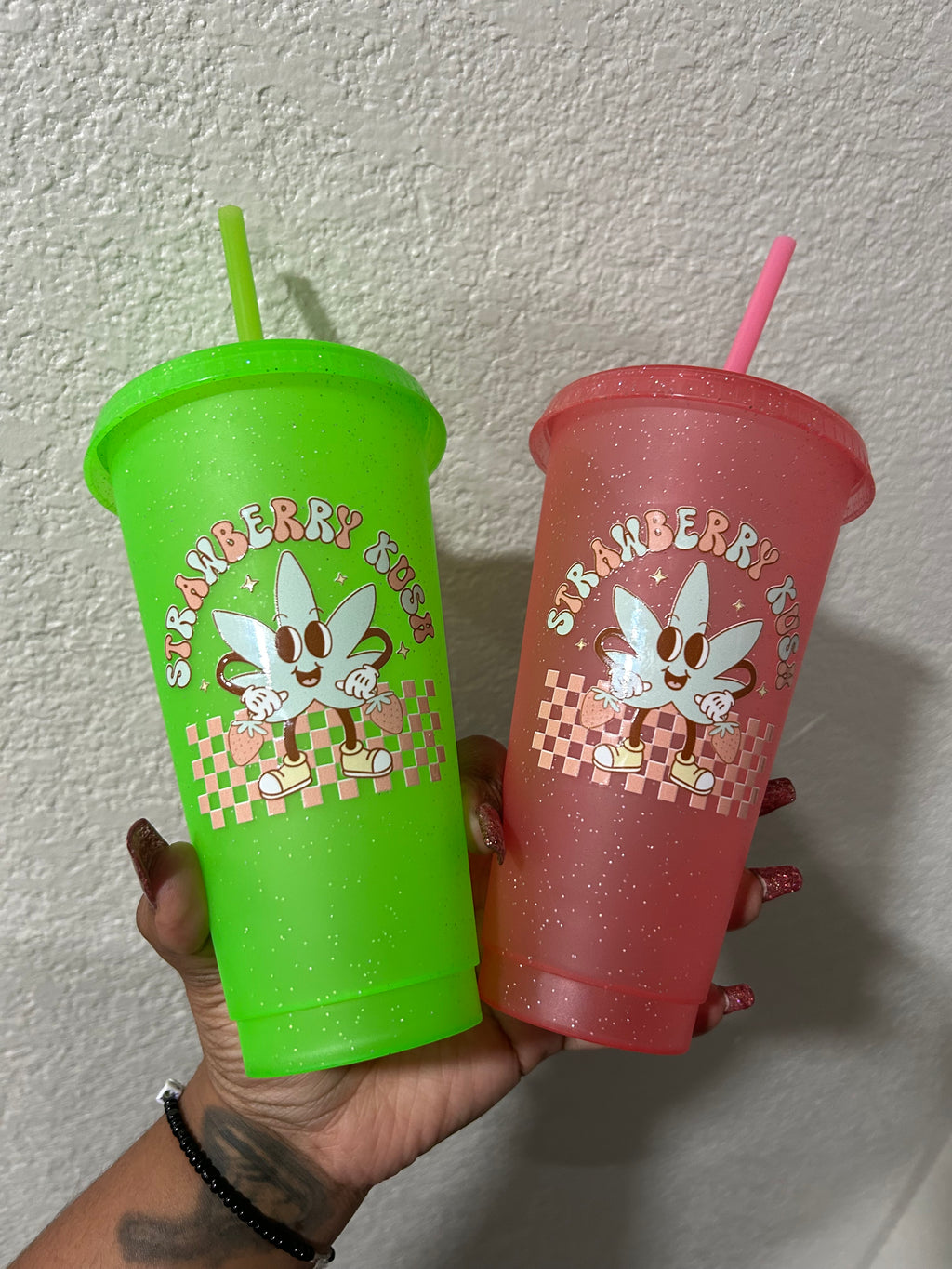 Kush Buddy 24oz plastic tumbler