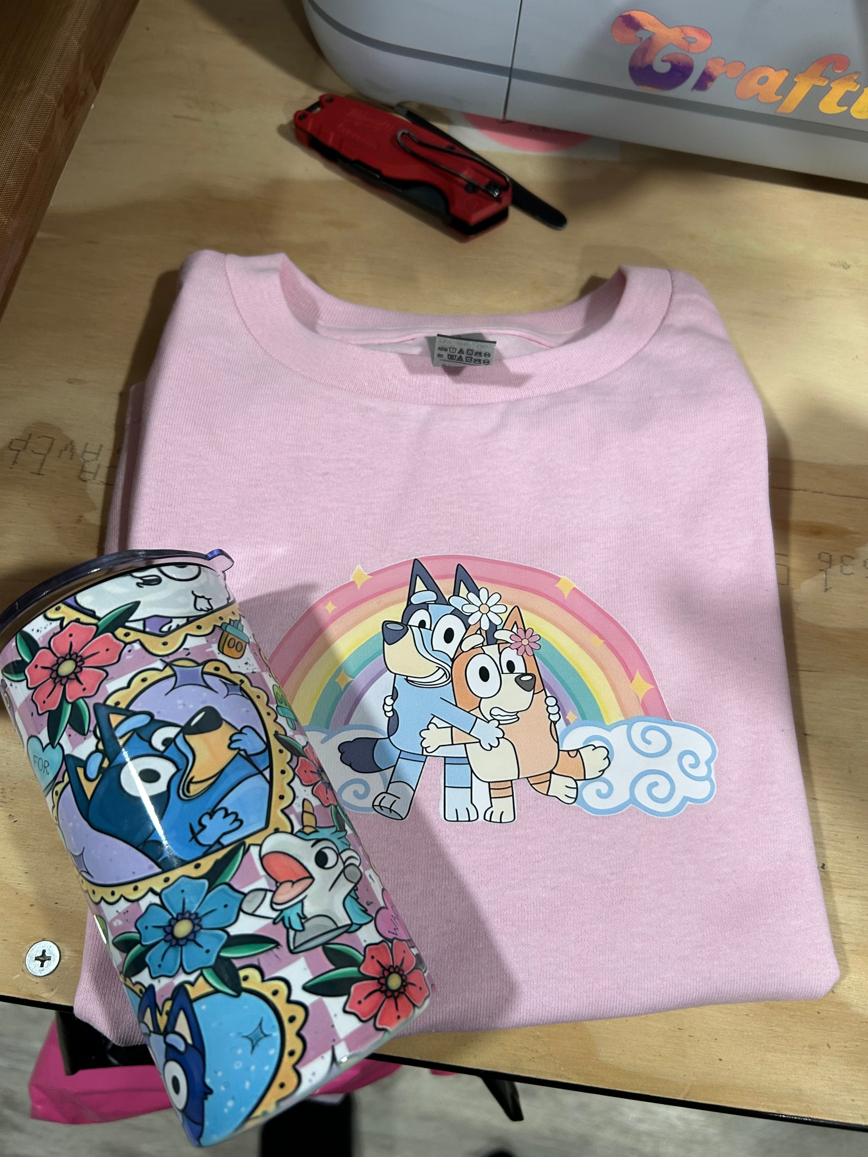 Dog Friends Rainbow T-shirt