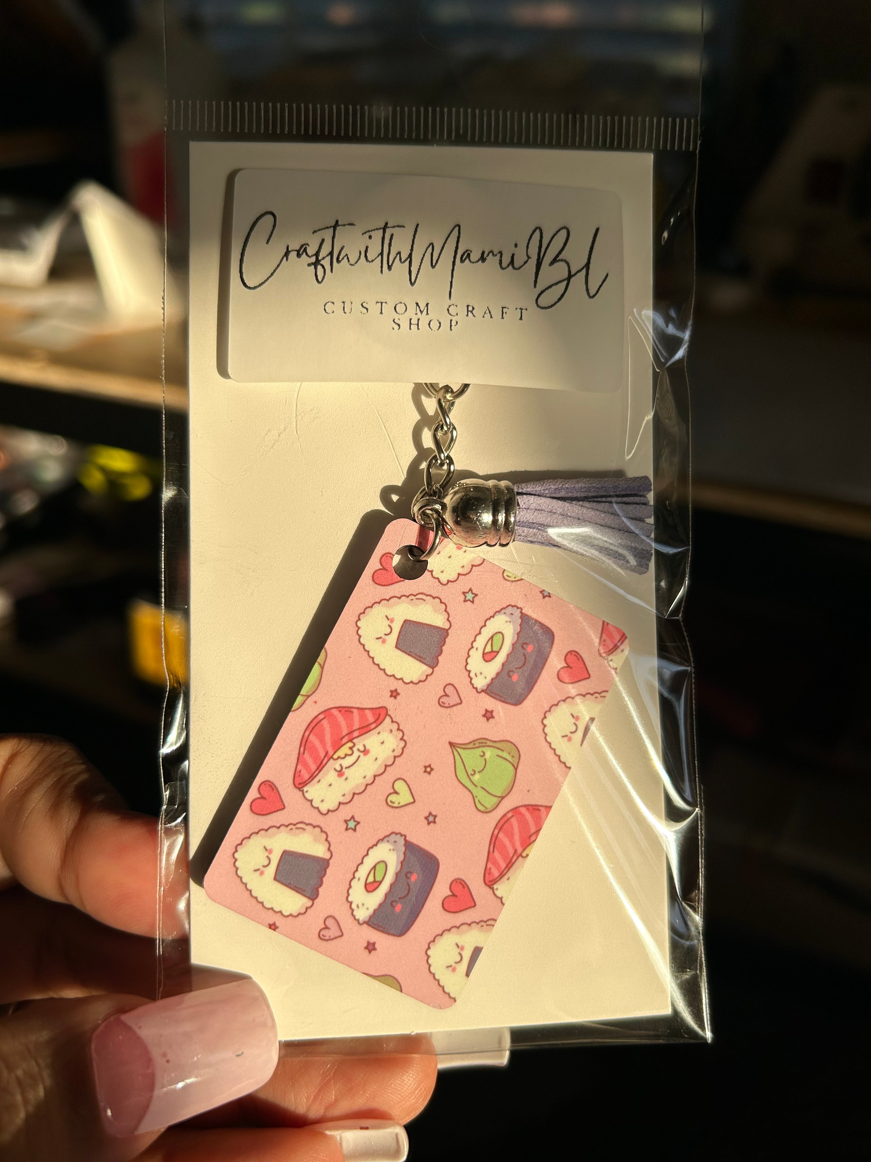 Sushi love Keychain