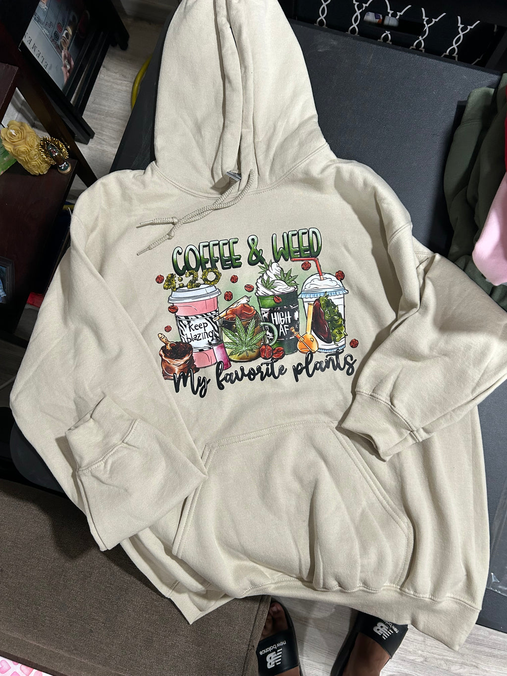 Coffee and Weed Hoodie