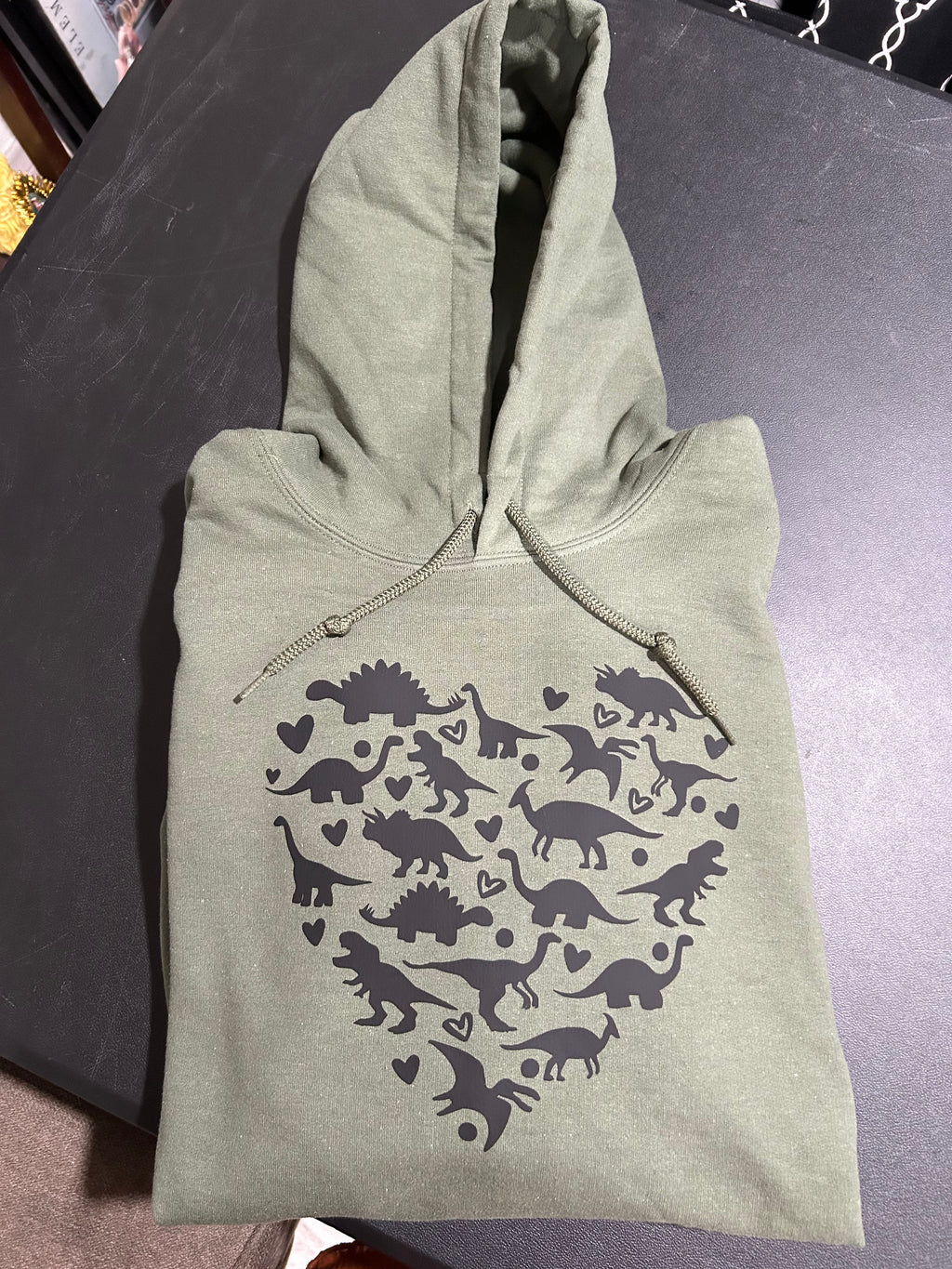 Dino love Hoodie
