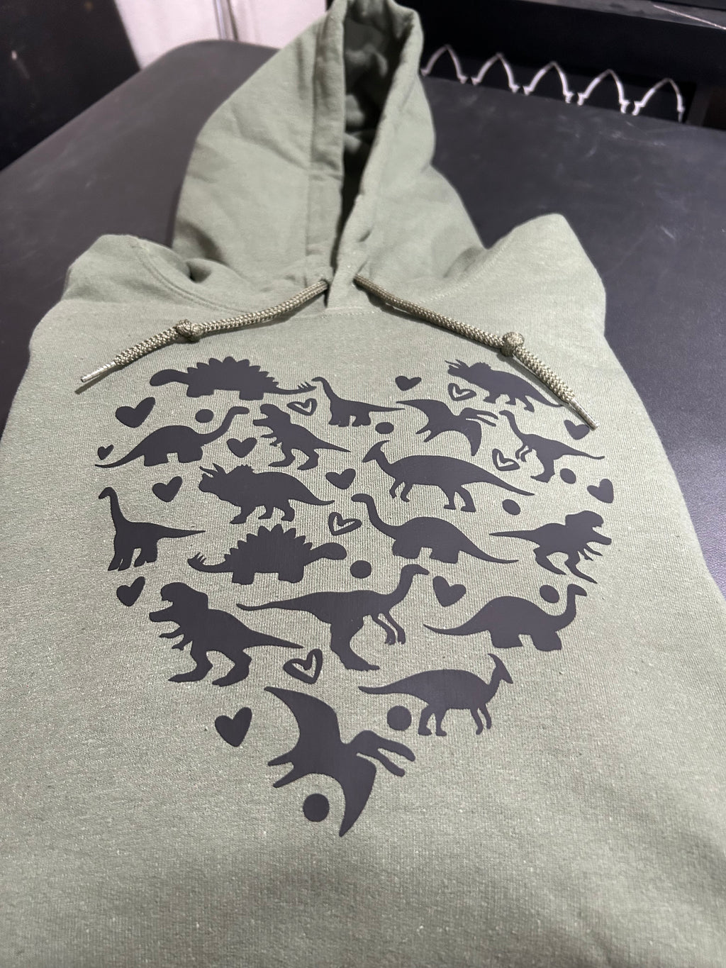 Dino love Hoodie