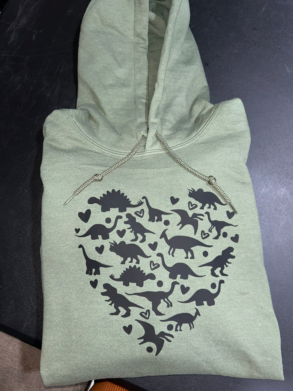 Dino love Hoodie