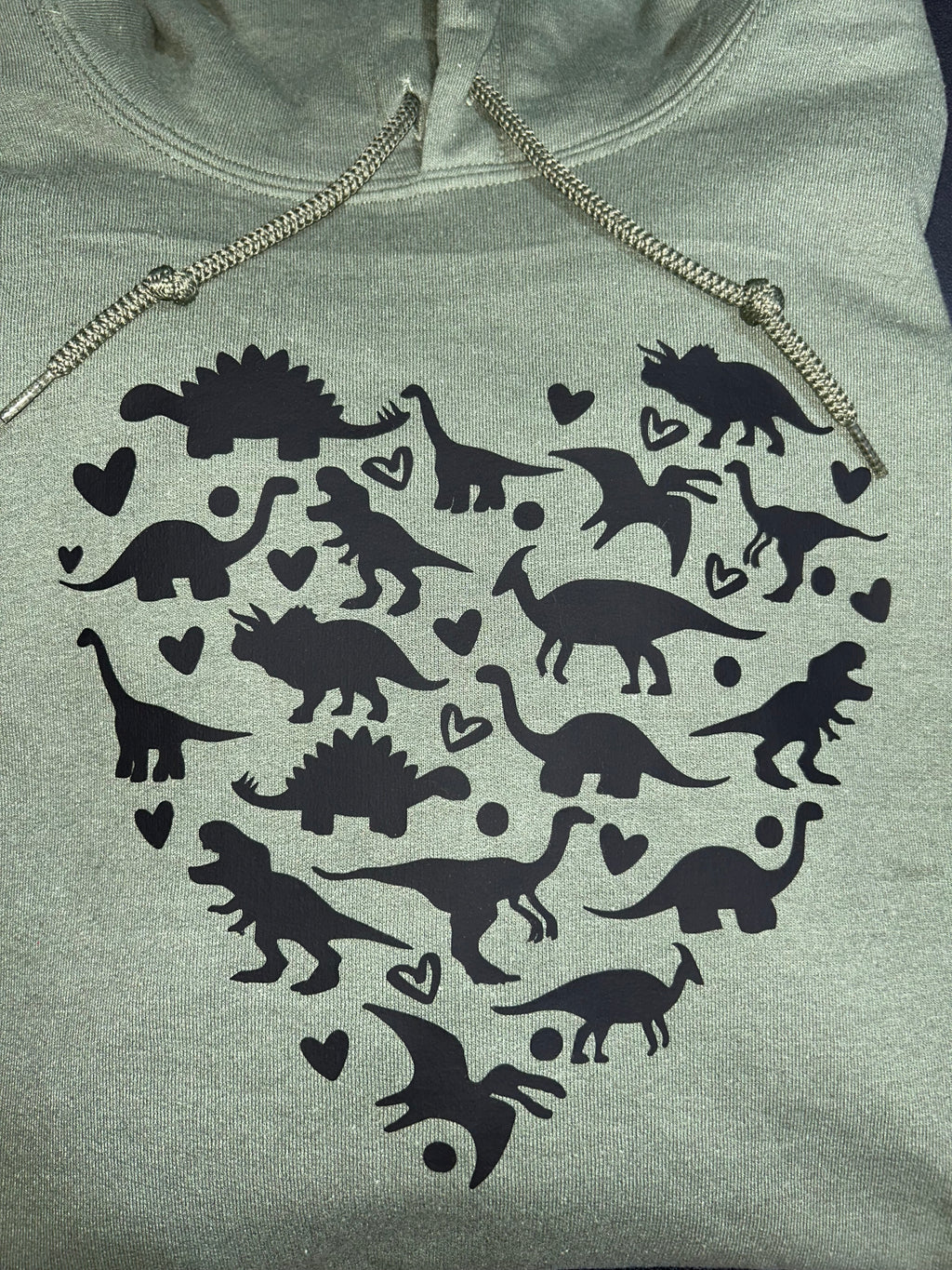 Dino love Hoodie