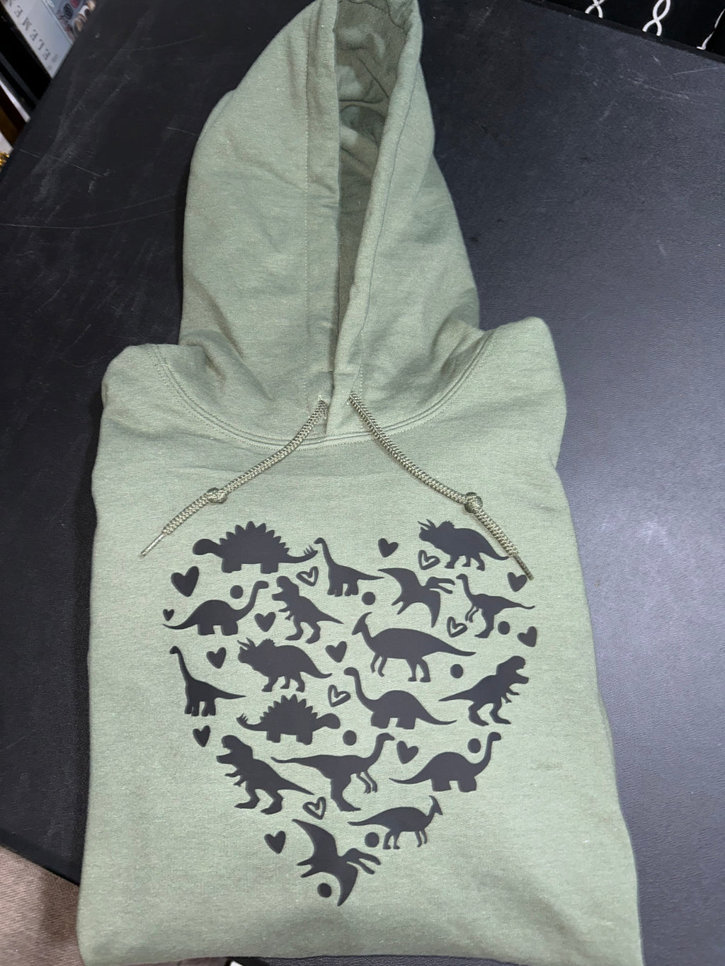 Dino love Hoodie