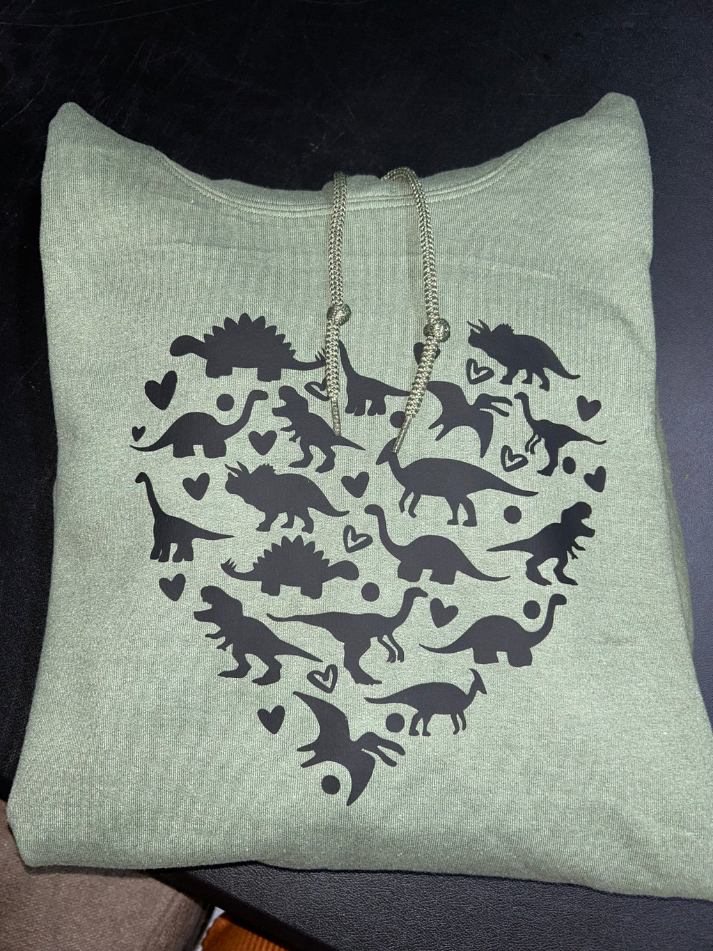 Dino love Hoodie