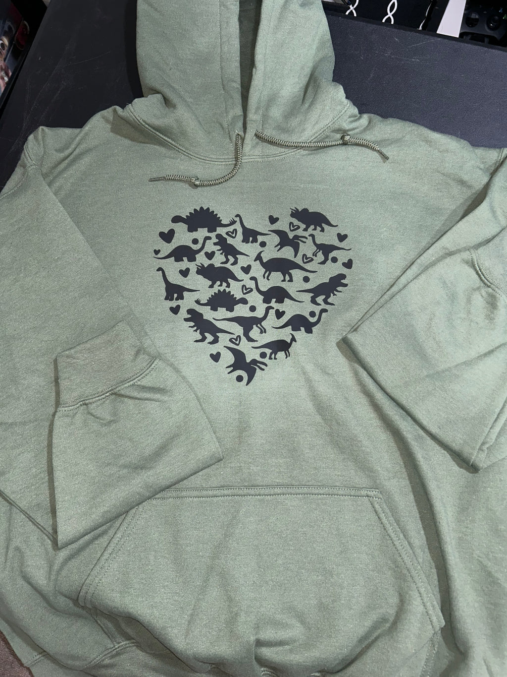 Dino love Hoodie