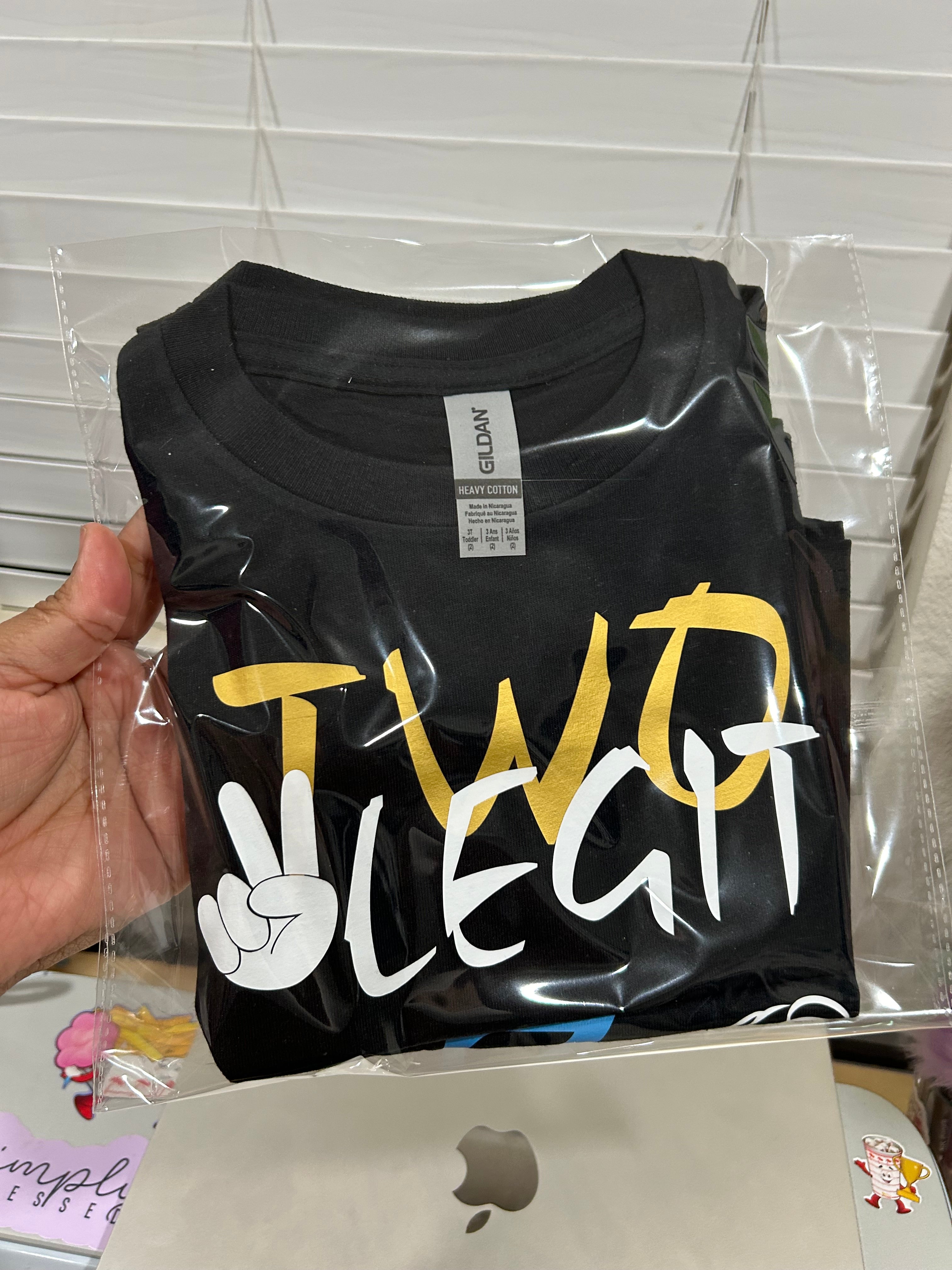 Two Legit Birthday Shirt