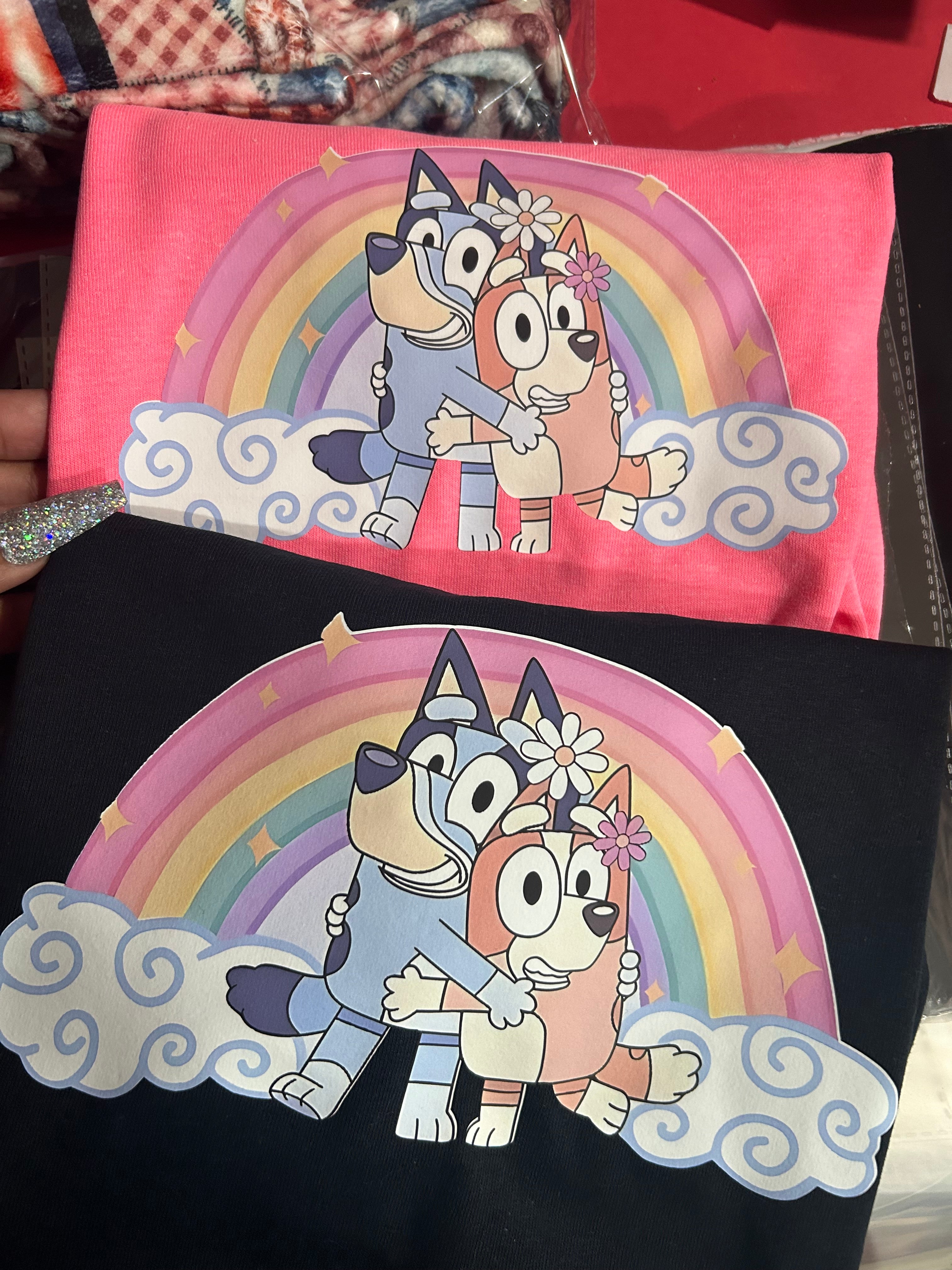 Dog Friends Rainbow T-shirt