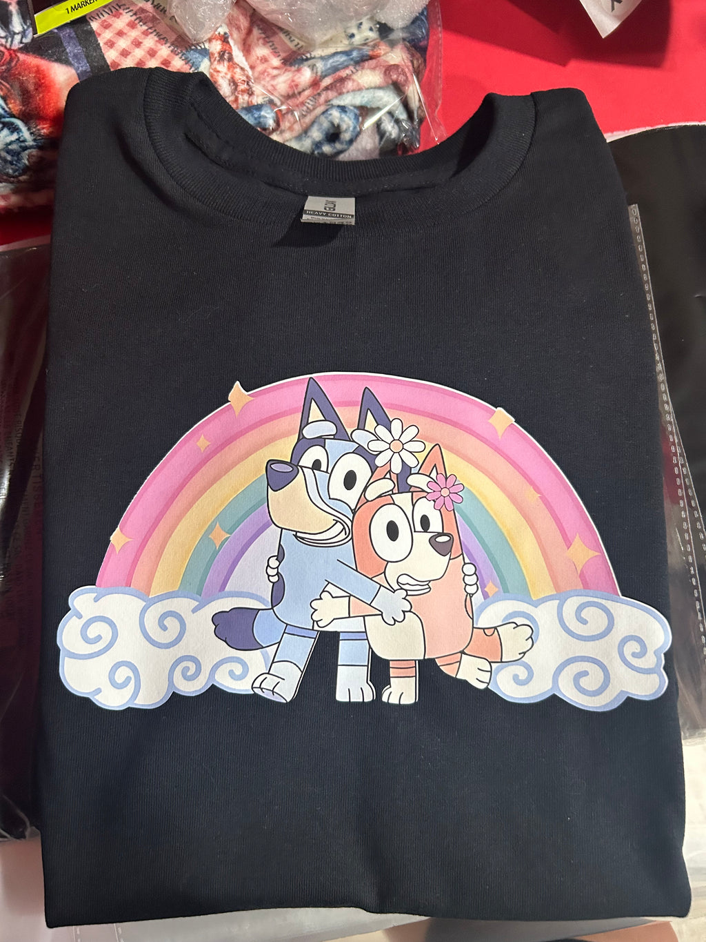 Dog Friends Rainbow T-shirt