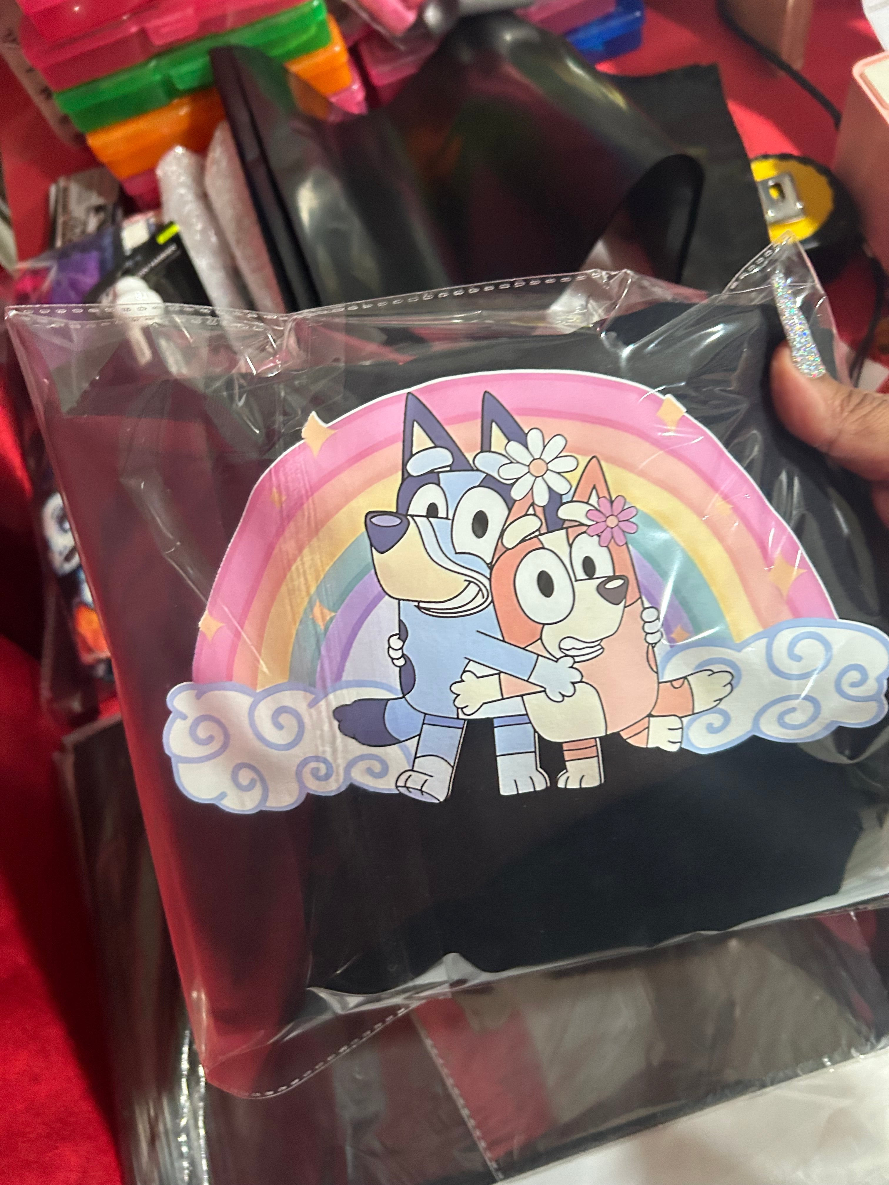 Dog Friends Rainbow T-shirt
